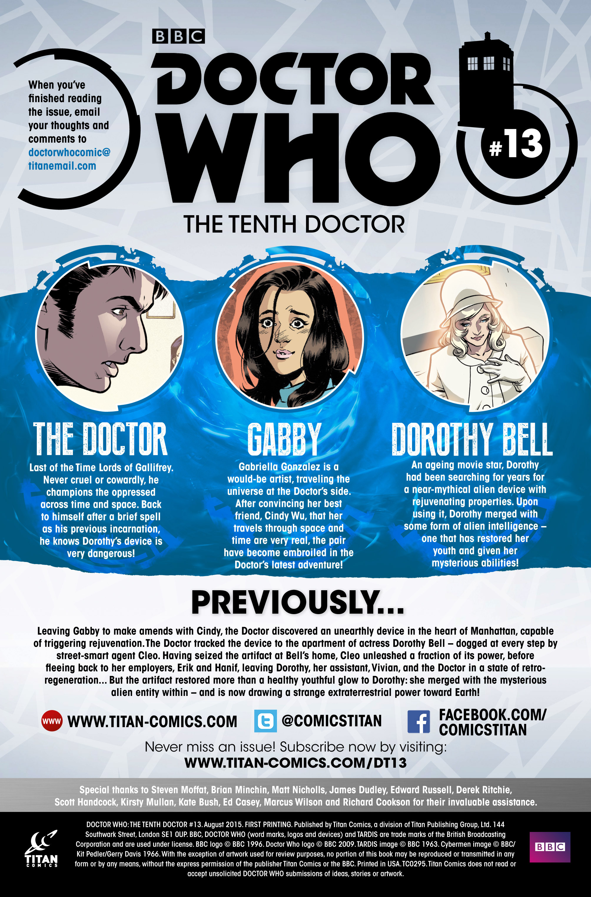 Read online Doctor Who: The Tenth Doctor comic -  Issue #13 - 4