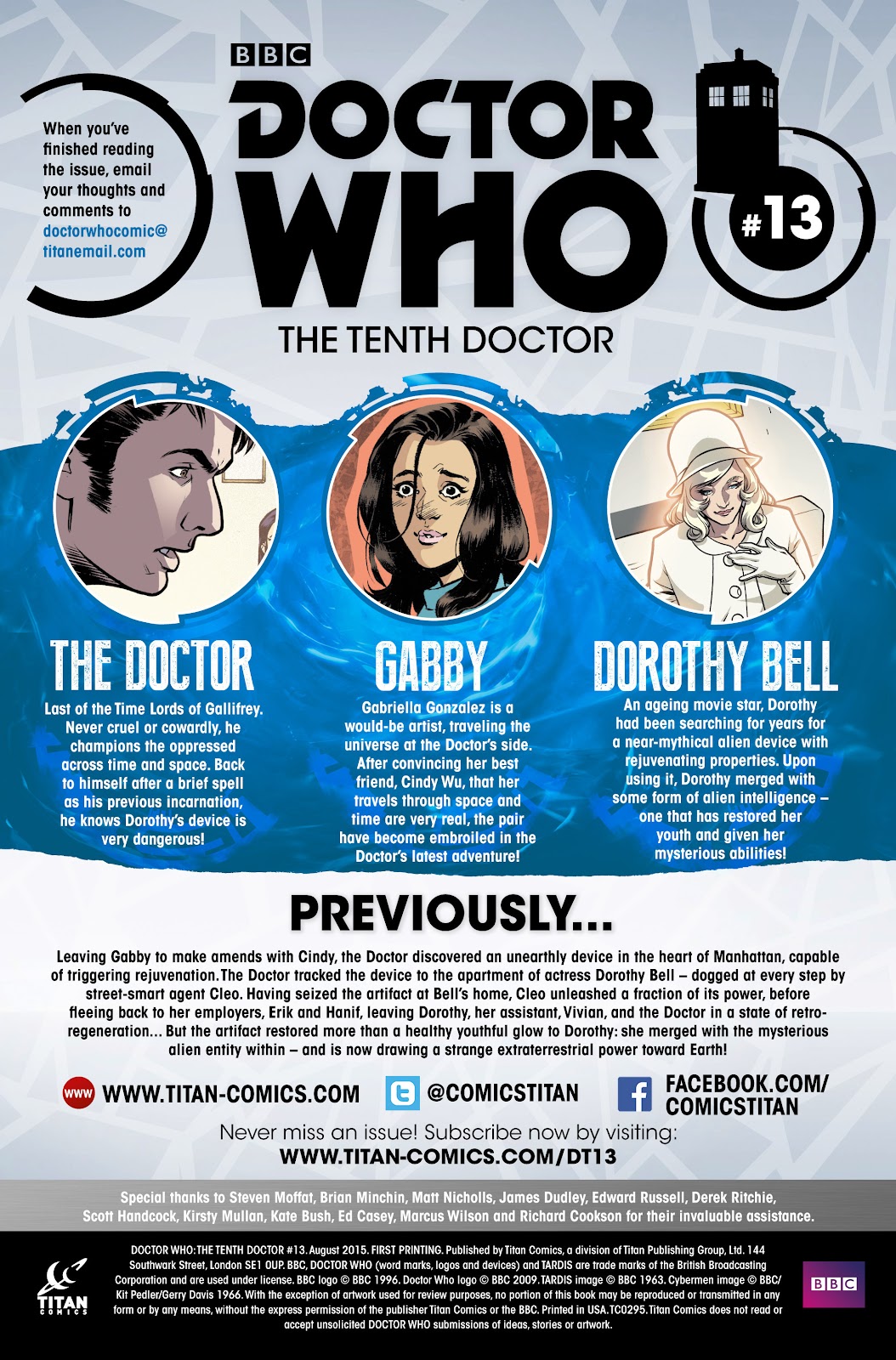 Doctor Who: The Tenth Doctor issue 13 - Page 4