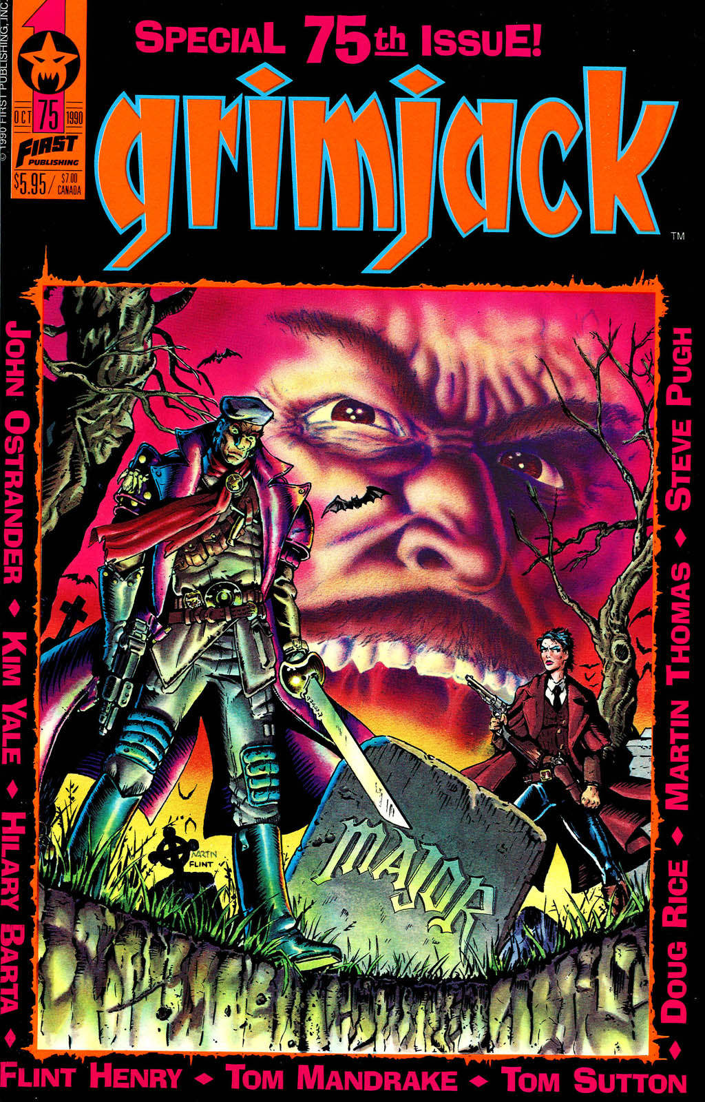 Read online Grimjack comic -  Issue #75 - 1