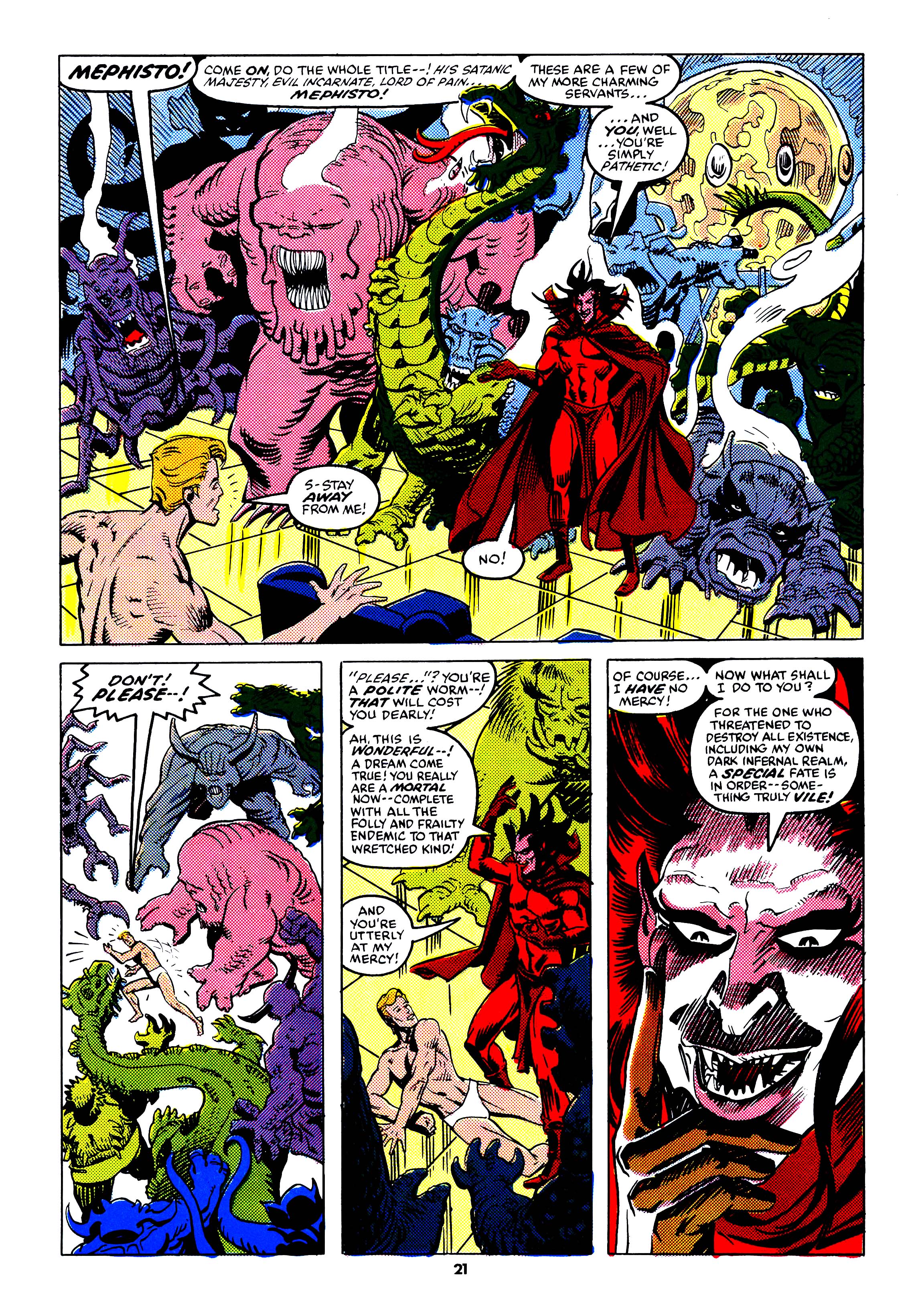 Read online Secret Wars (1985) comic -  Issue #79 - 21