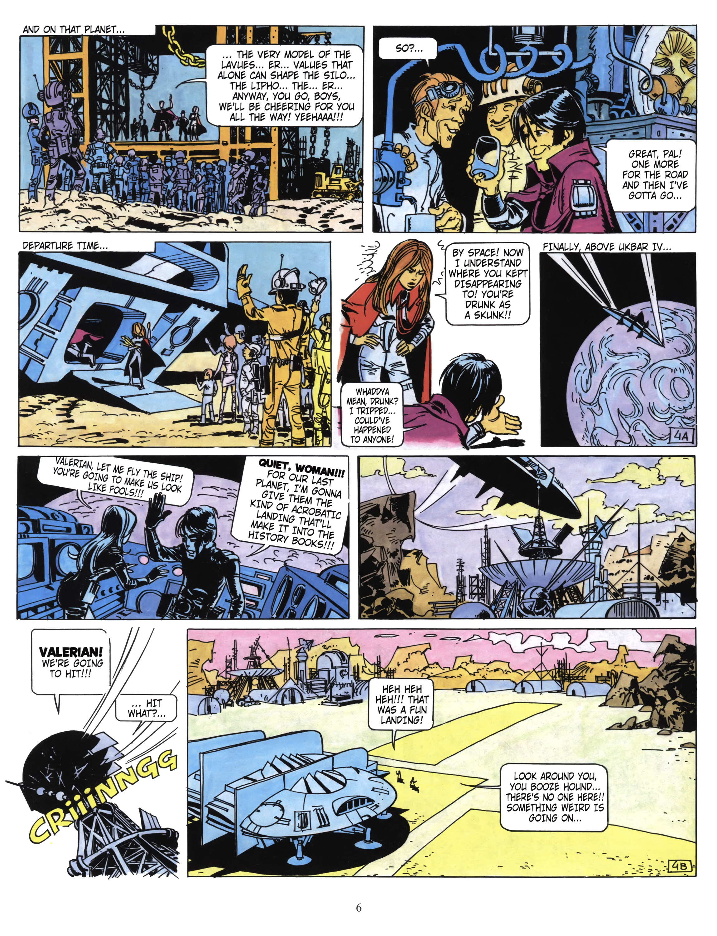 Read online Valerian and Laureline comic -  Issue #3 - 8
