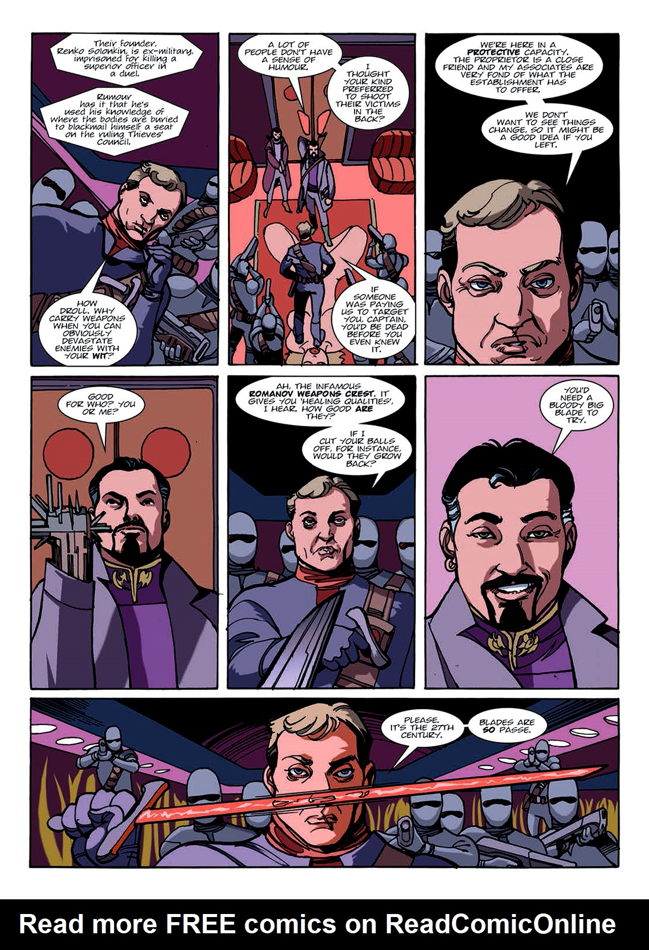 Read online Nikolai Dante comic -  Issue # TPB 8 - 121