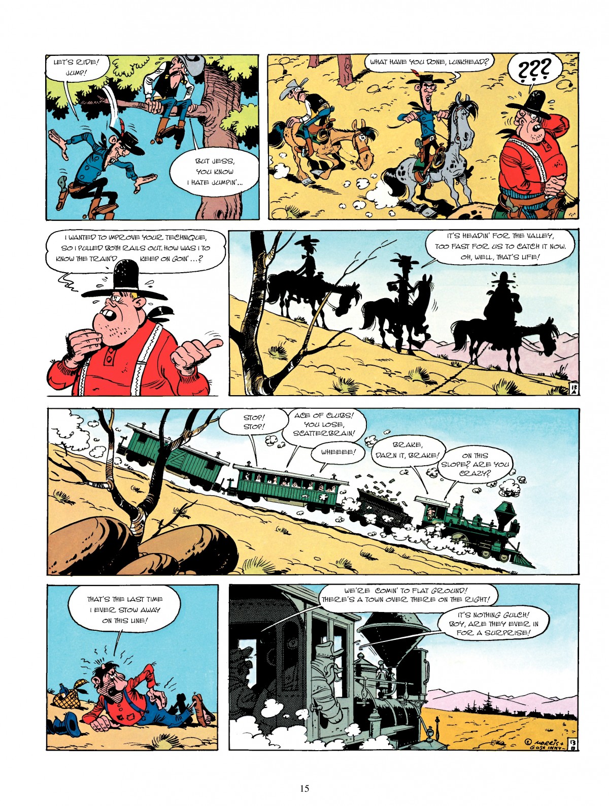 Read online A Lucky Luke Adventure comic -  Issue #4 - 17