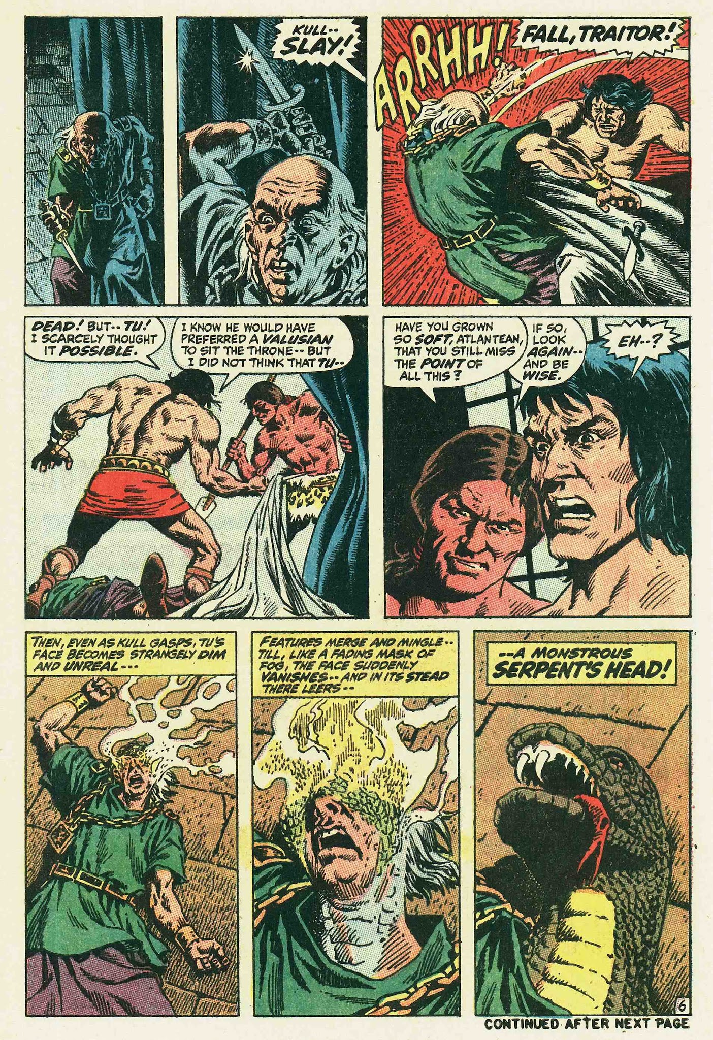 Read online Kull, the Conqueror (1971) comic -  Issue #2 - 7