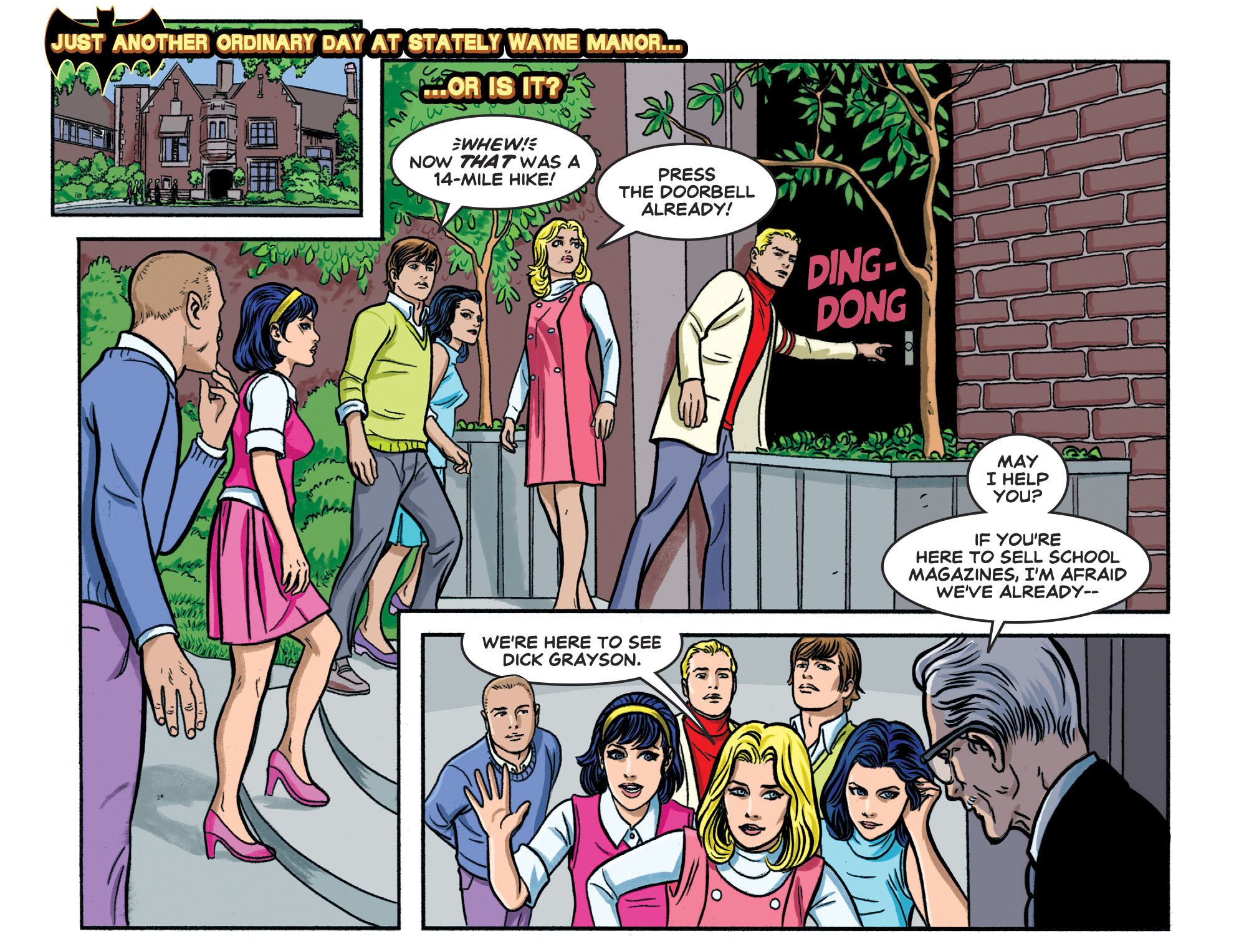 Read online Batman '66 Meets the Legion of Super-Heroes comic -  Issue #1 - 4
