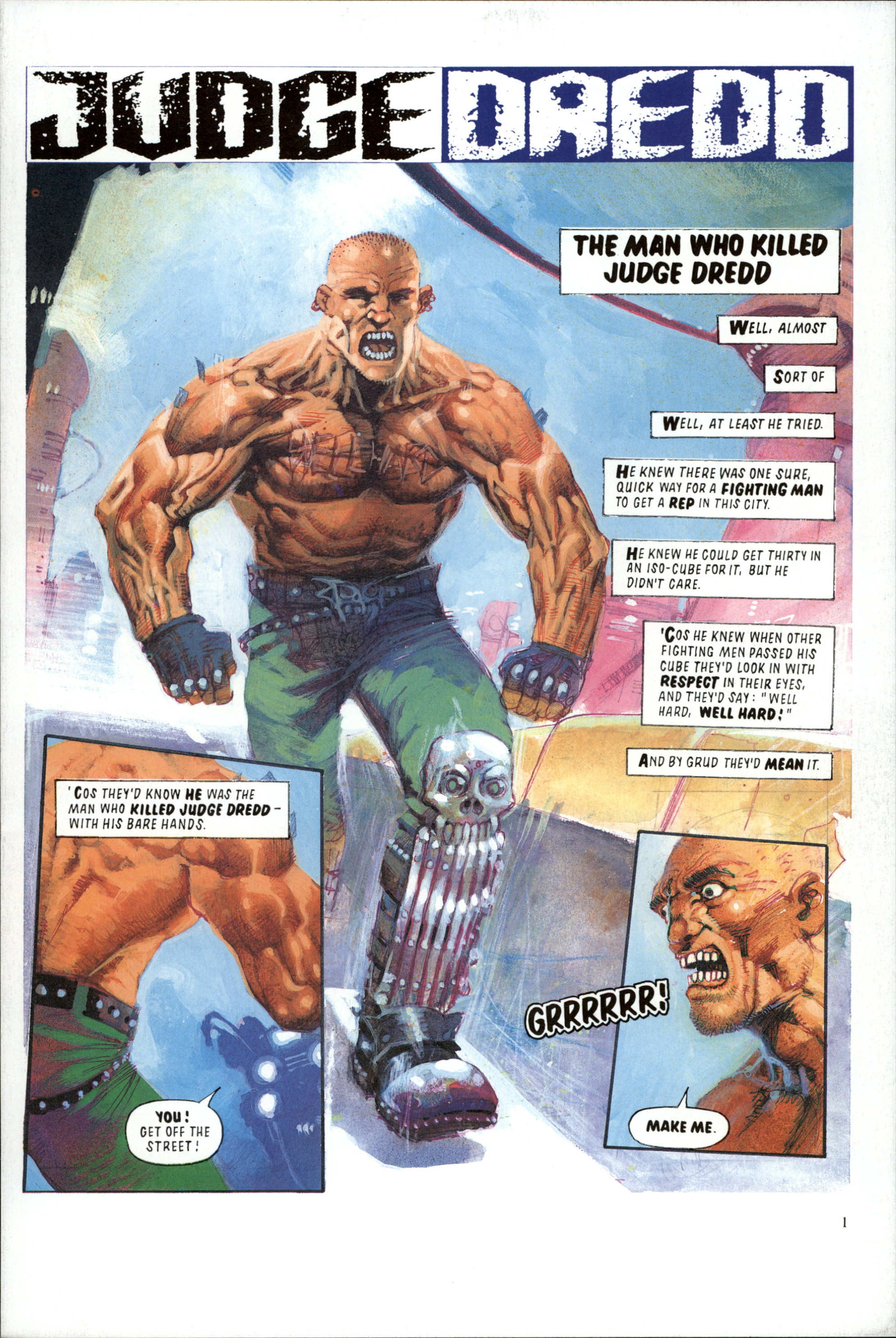 Read online Dredd Rules! comic -  Issue #16 - 3