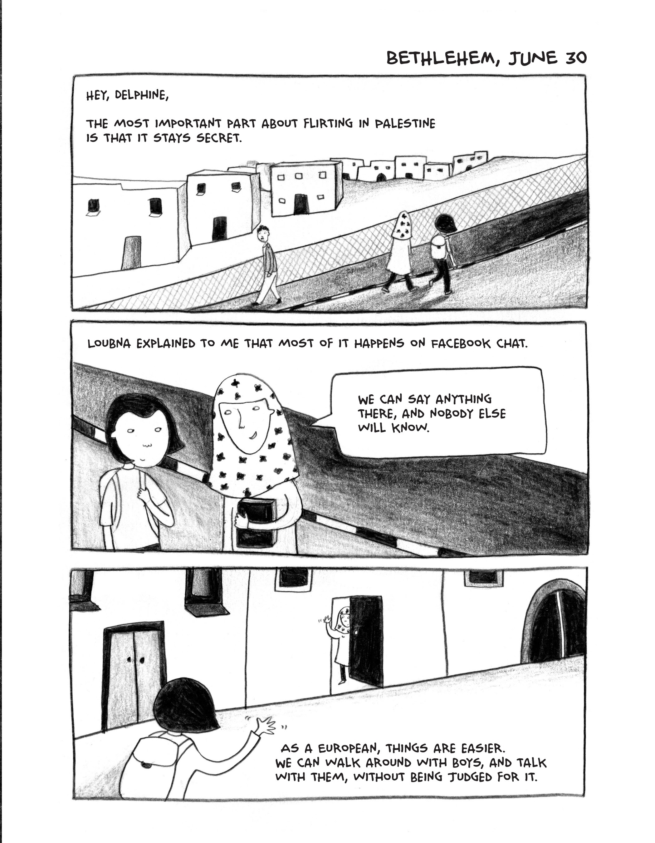Read online Green Almonds: Letters from Palestine comic -  Issue # TPB (Part 1) - 70