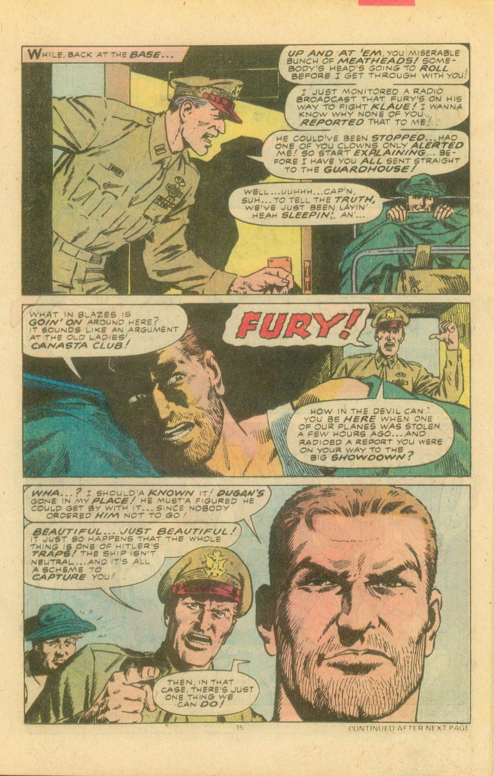 Read online Sgt. Fury comic -  Issue #155 - 17