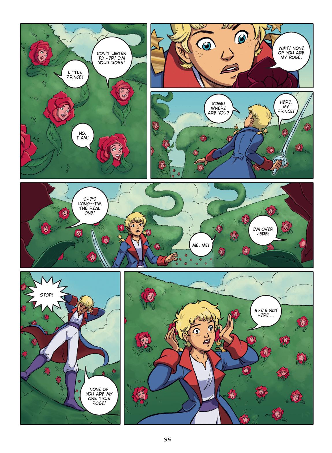 Read online The Little Prince comic -  Issue #24 - 39