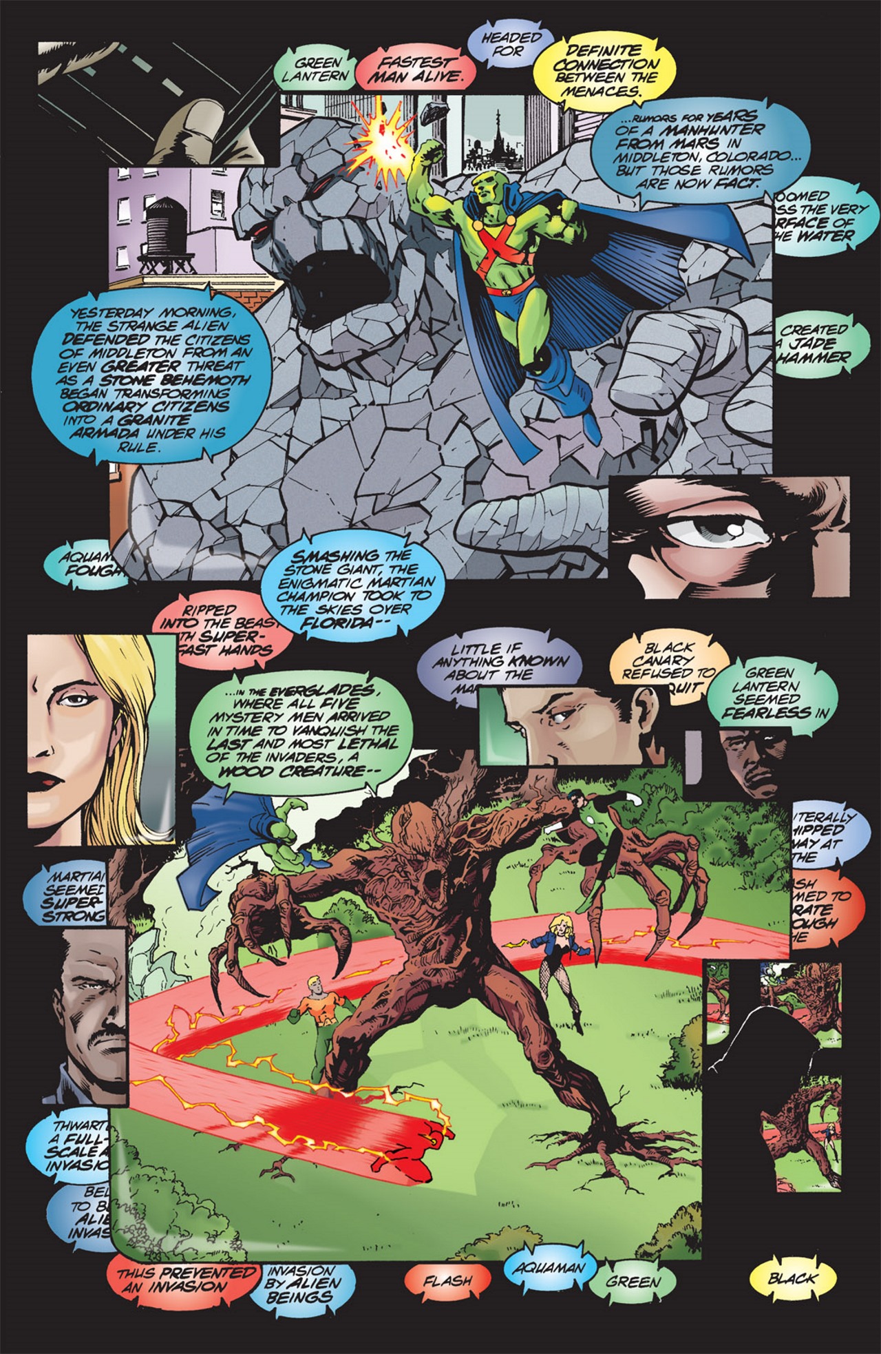 Read online JLA: Year One comic -  Issue #1 - 6