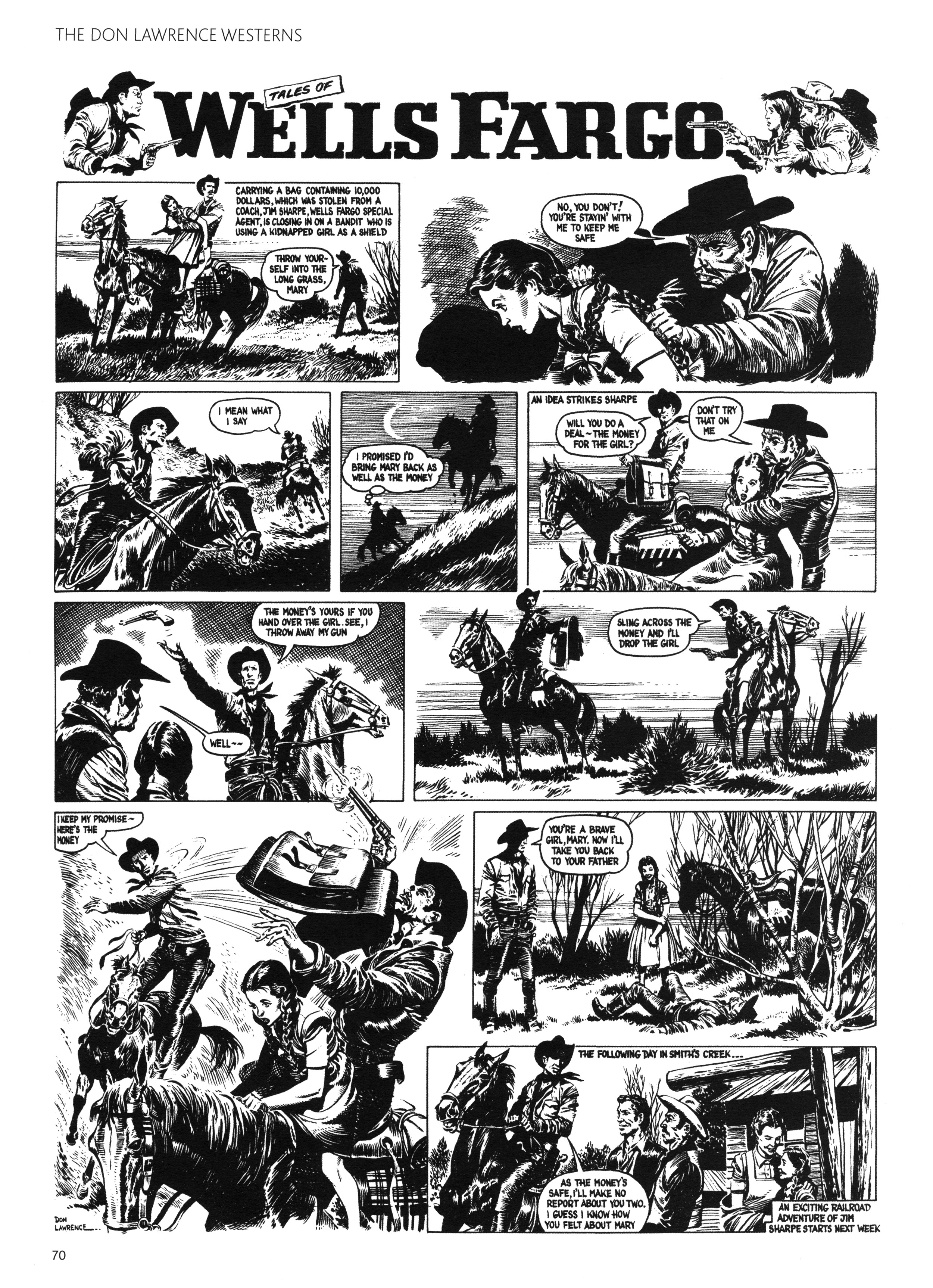 Read online Don Lawrence Westerns comic -  Issue # TPB (Part 1) - 74