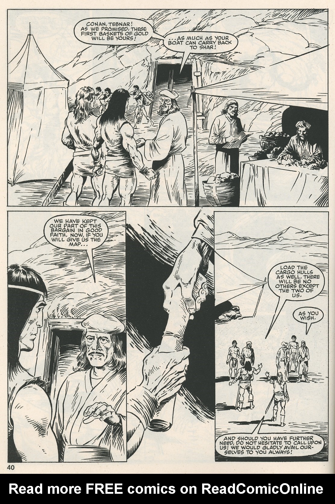 Read online The Savage Sword Of Conan comic -  Issue #115 - 40