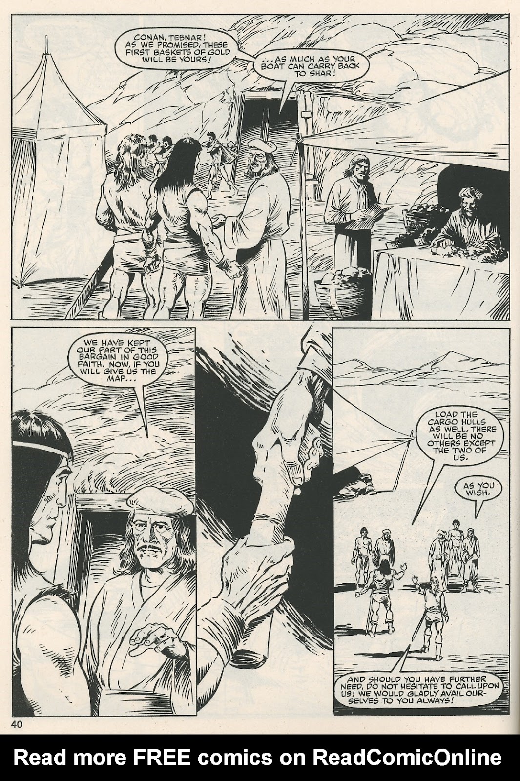 The Savage Sword Of Conan issue 115 - Page 40