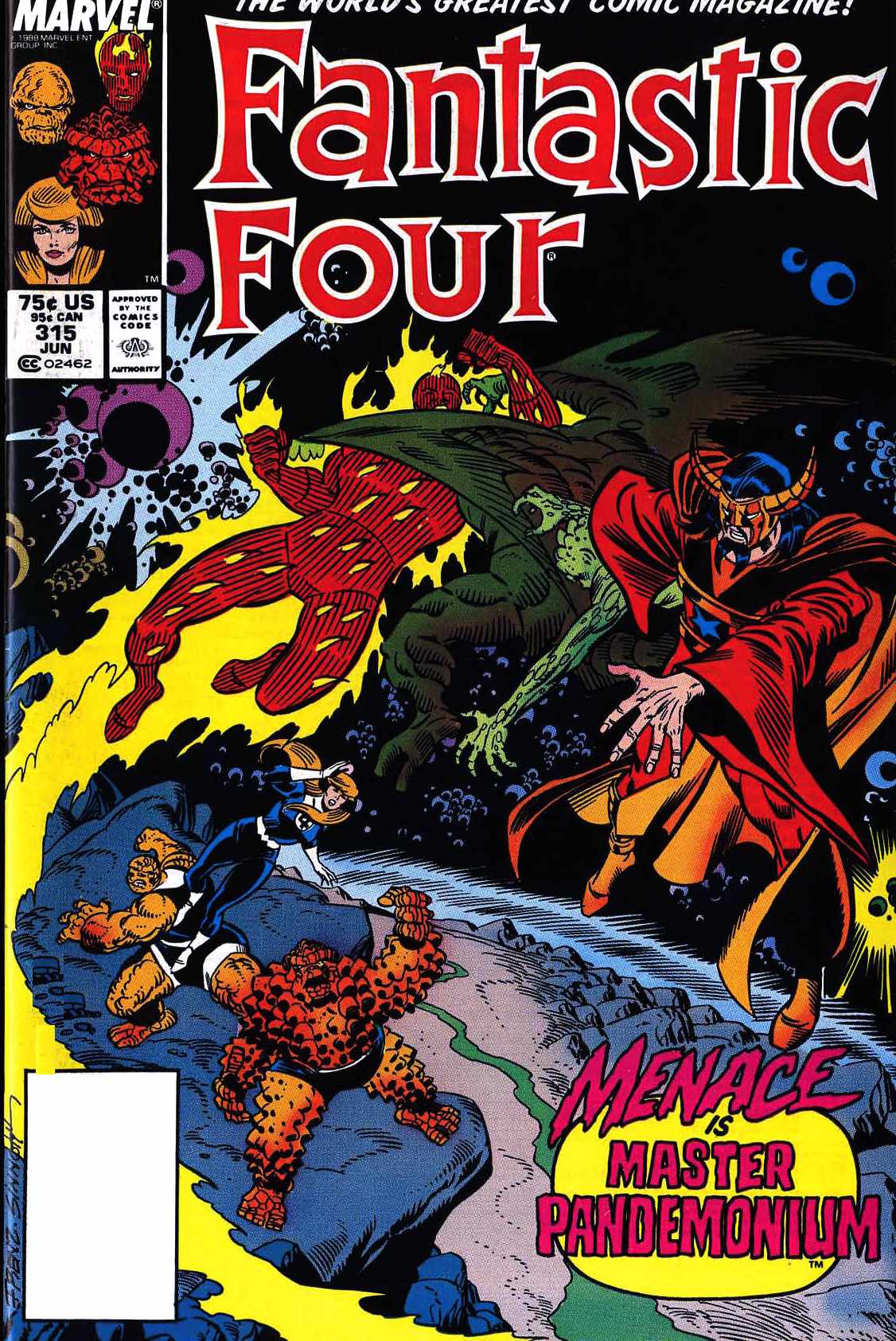 Read online Fantastic Four (1961) comic -  Issue #315 - 1