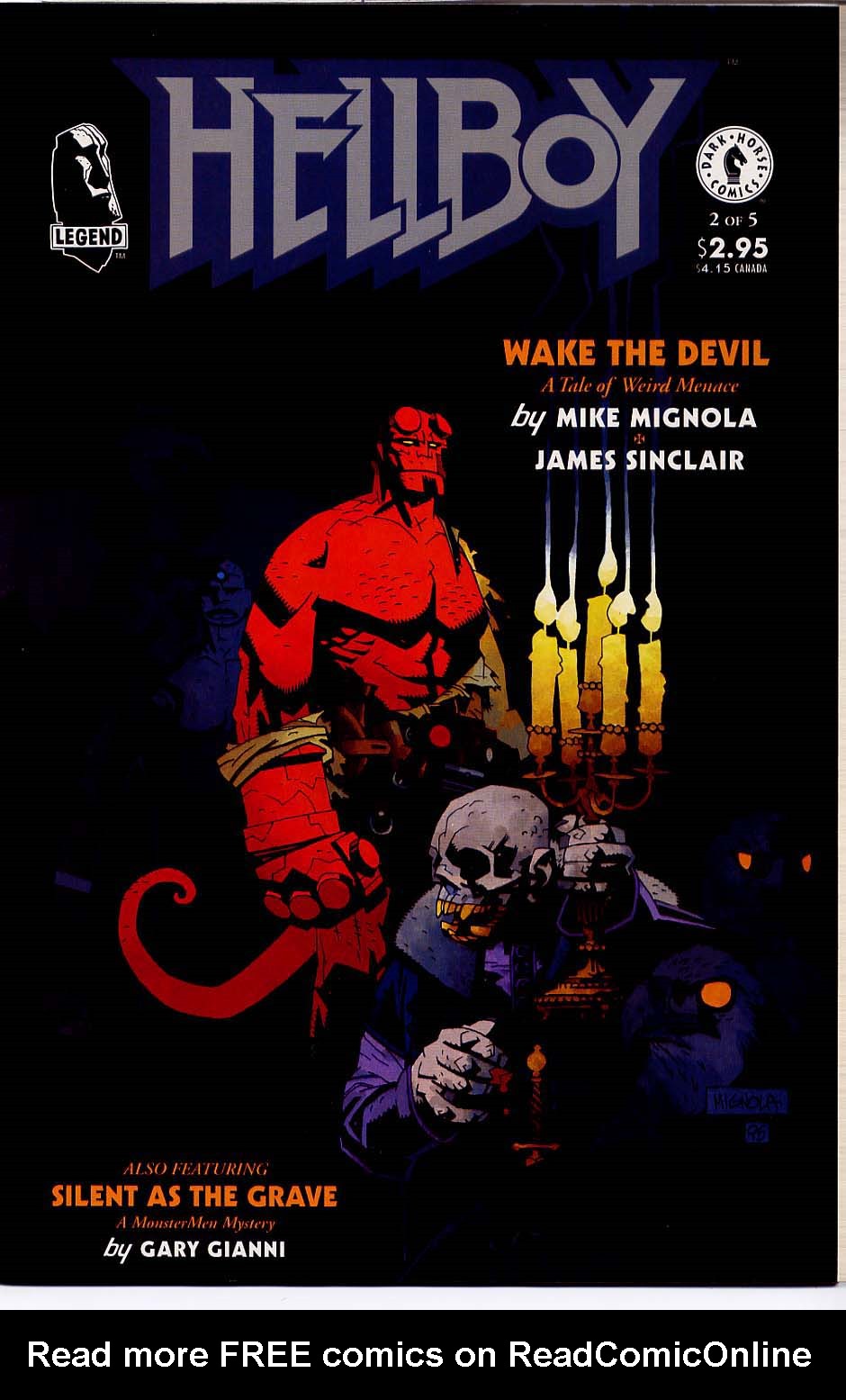 Read online Hellboy: Wake the Devil comic -  Issue #2 - 1