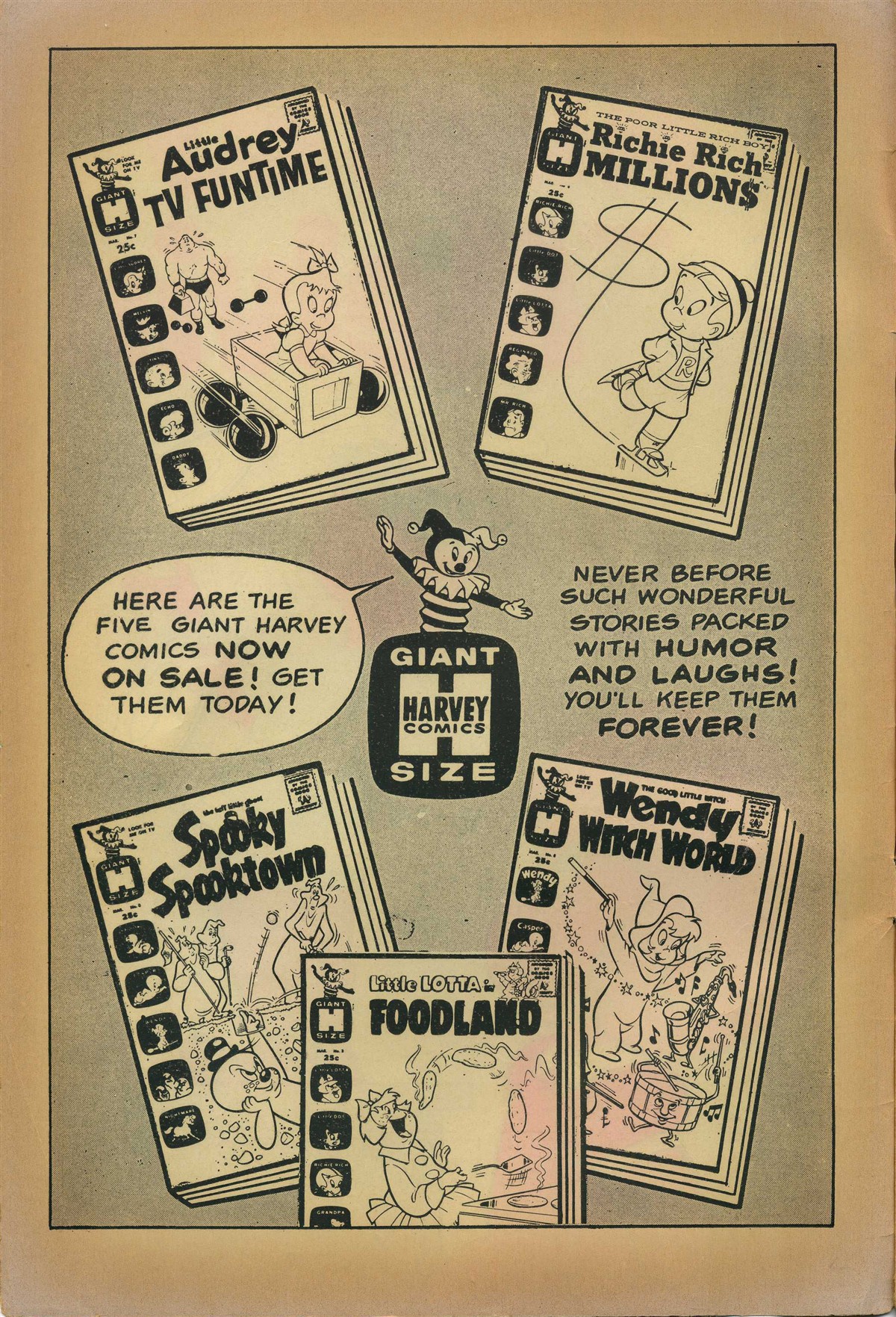 Read online Little Audrey And Melvin comic -  Issue #12 - 2