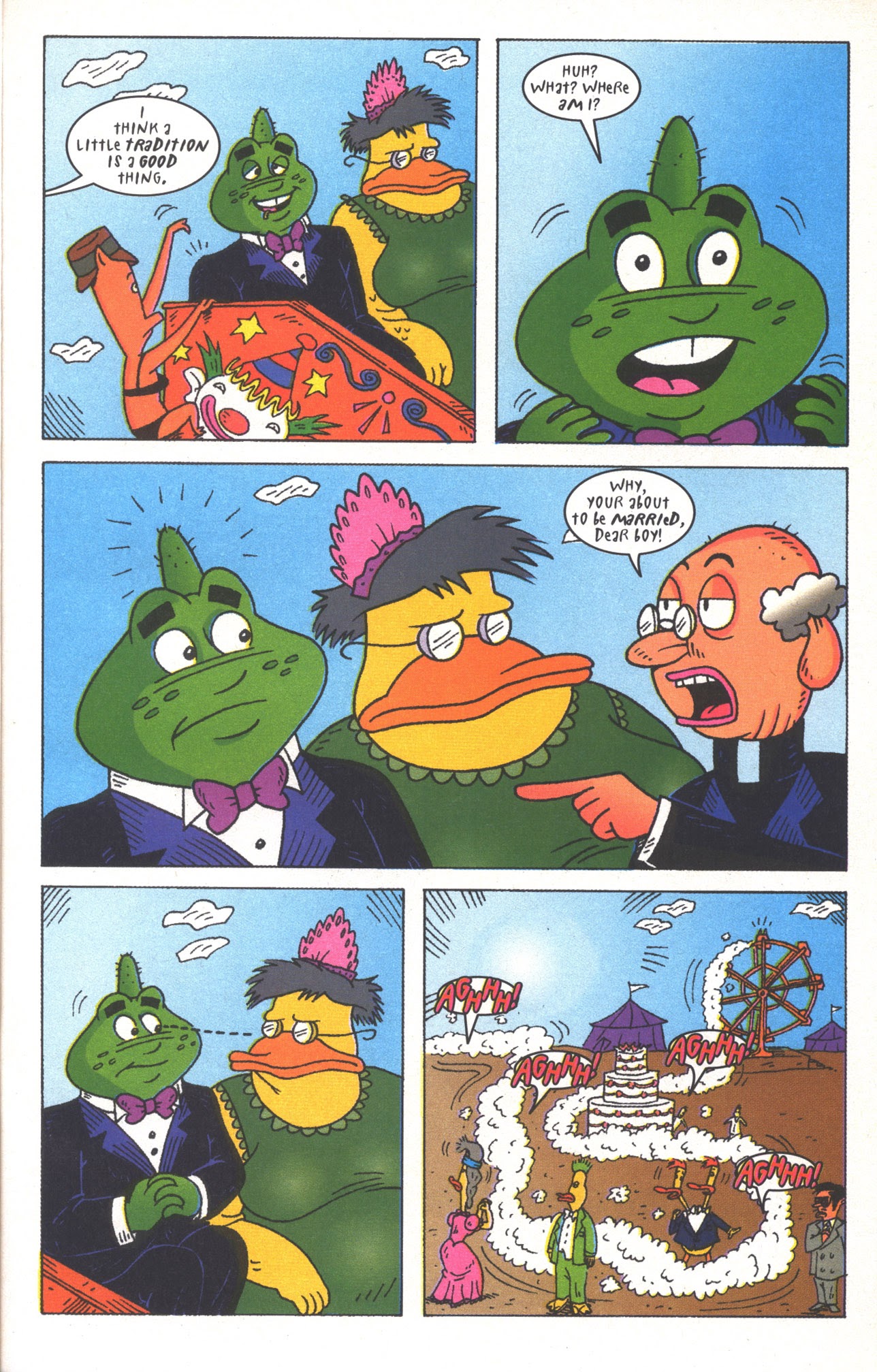 Read online Duckman : The Mob Frog Saga comic -  Issue #3 - 18
