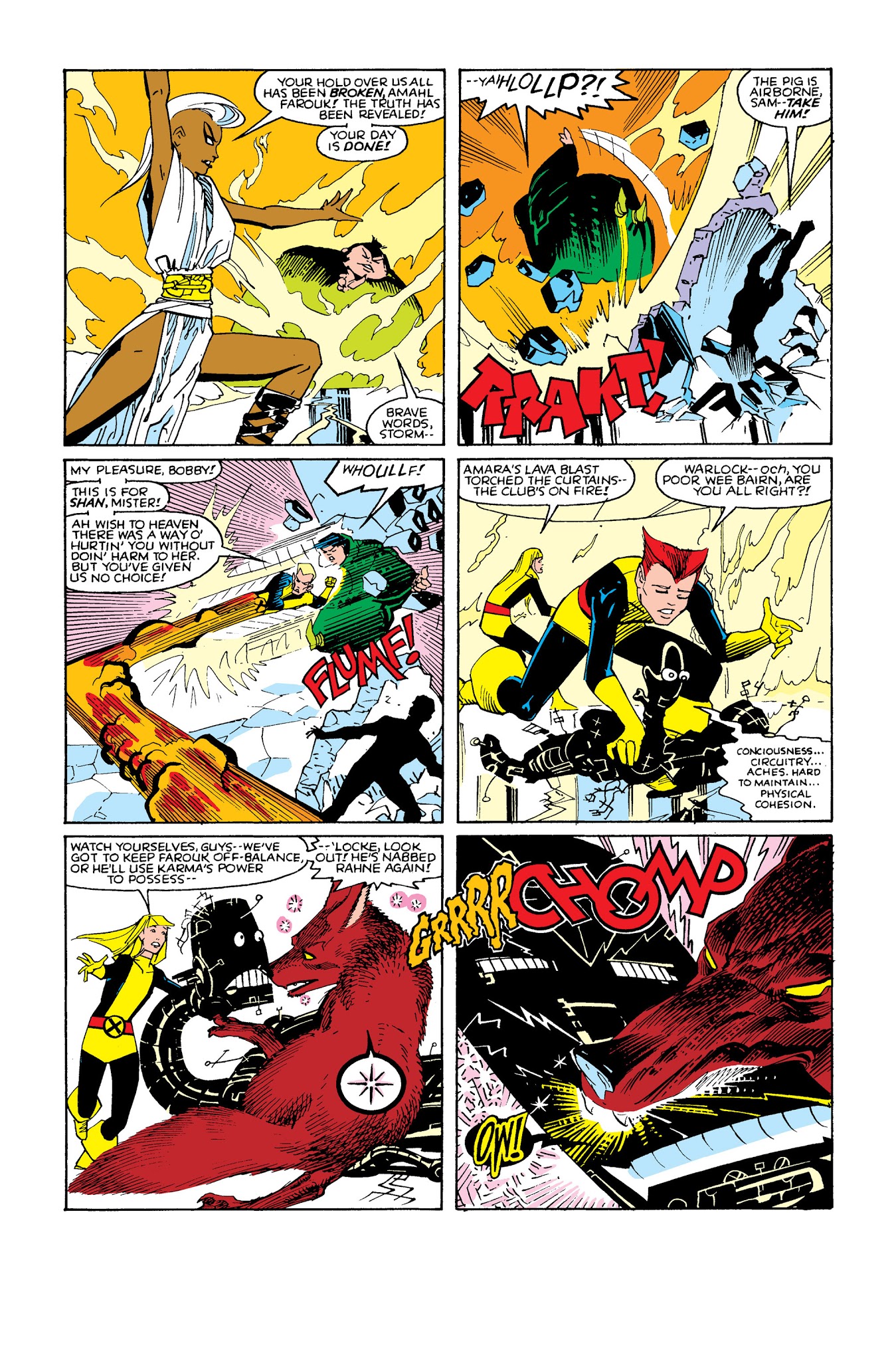 Read online New Mutants Classic comic -  Issue # TPB 4 - 204