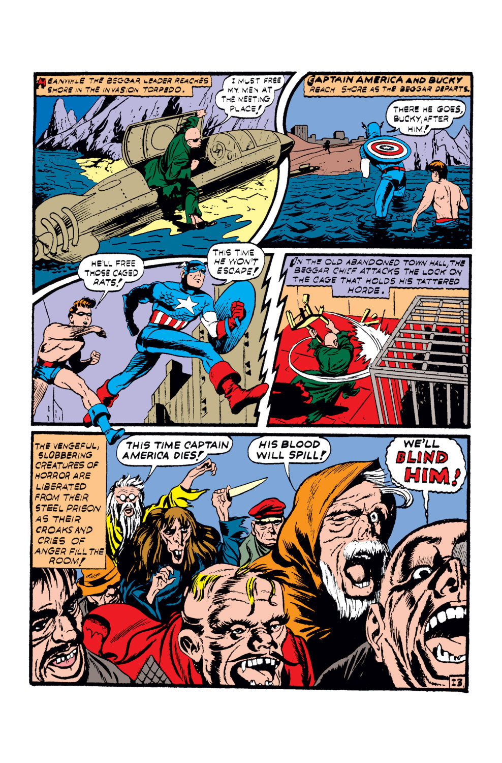Captain America Comics 4 Page 13