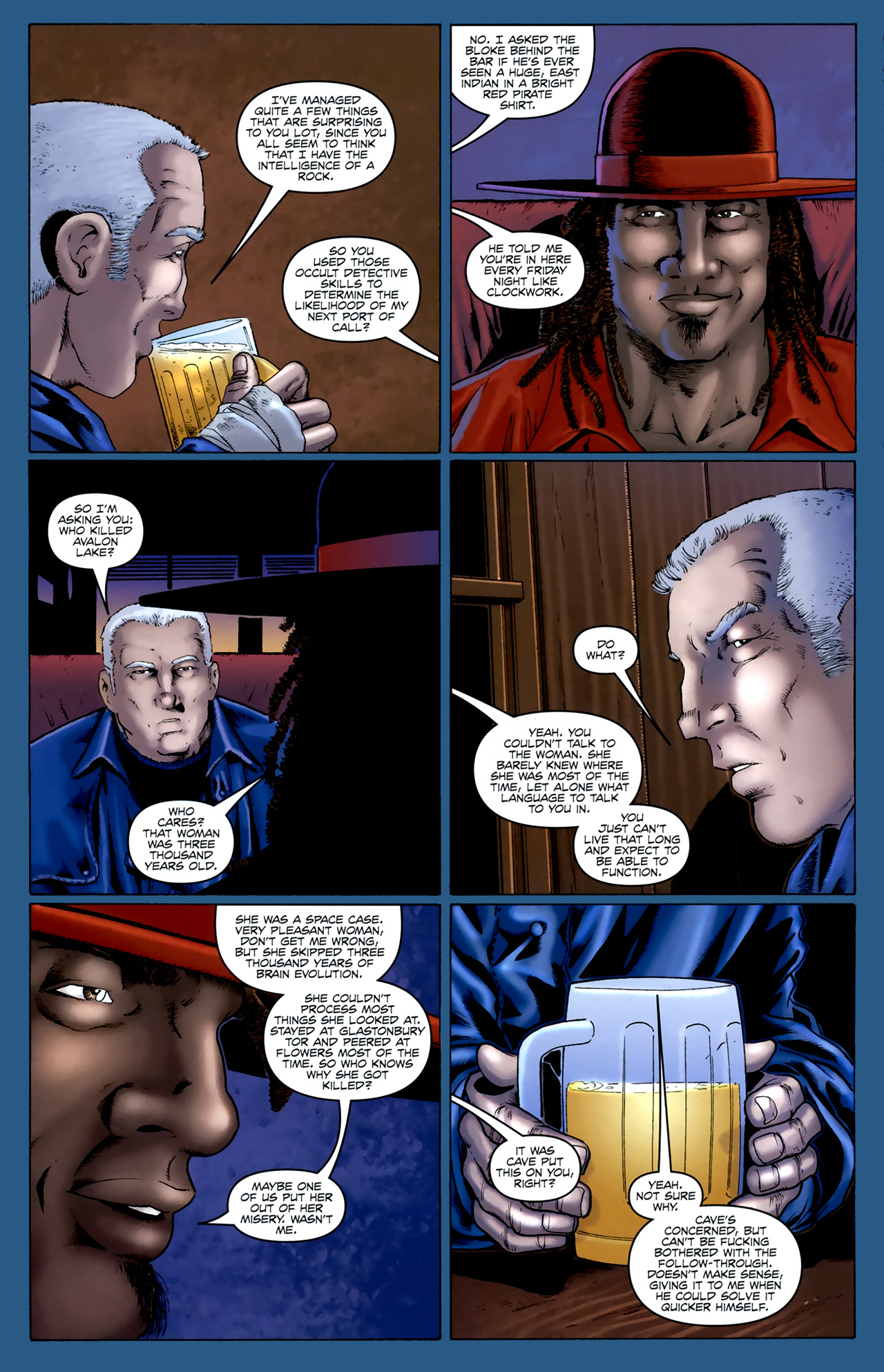 Read online Gravel comic -  Issue #12 - 8