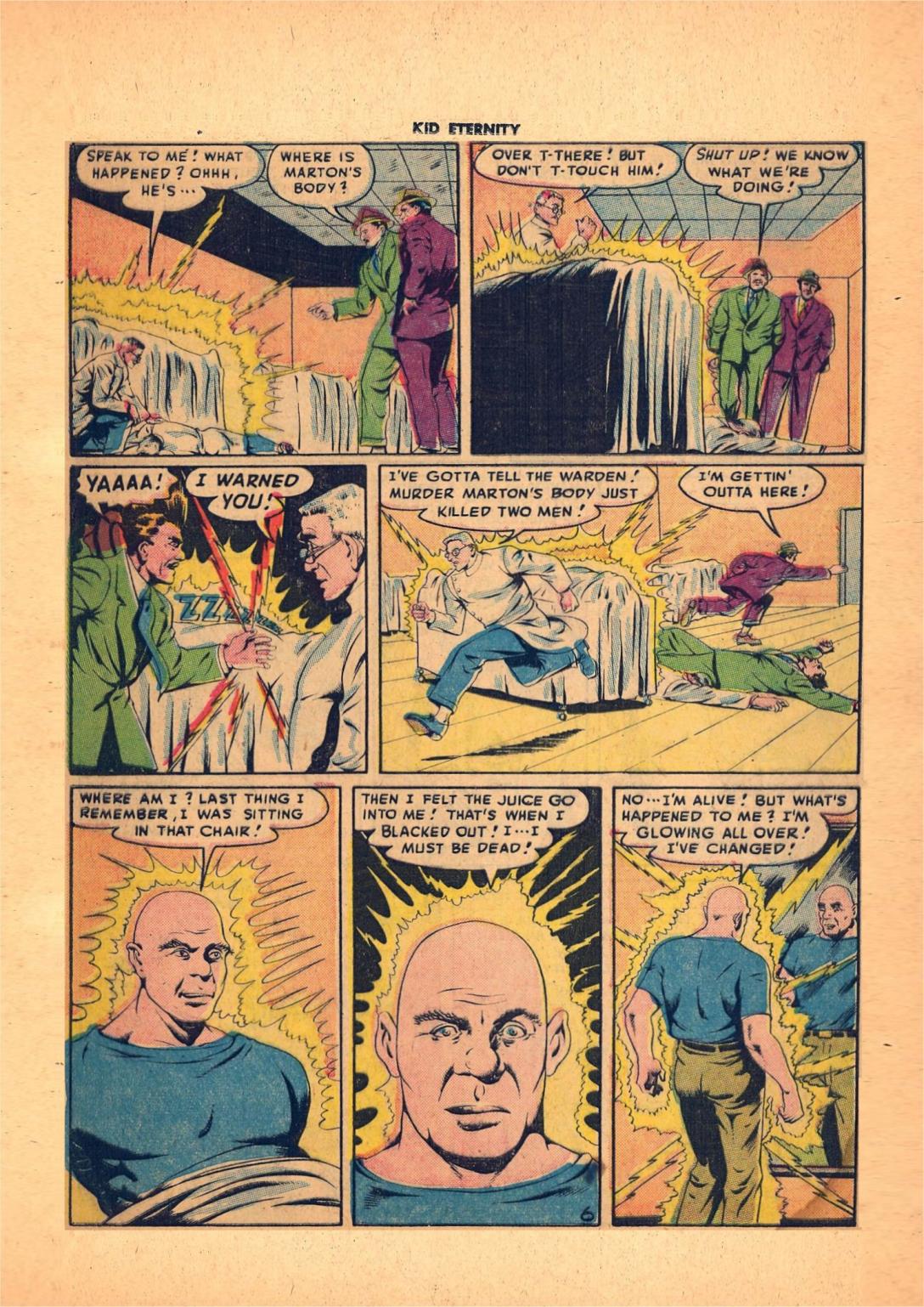 Read online Kid Eternity (1946) comic -  Issue #7 - 8