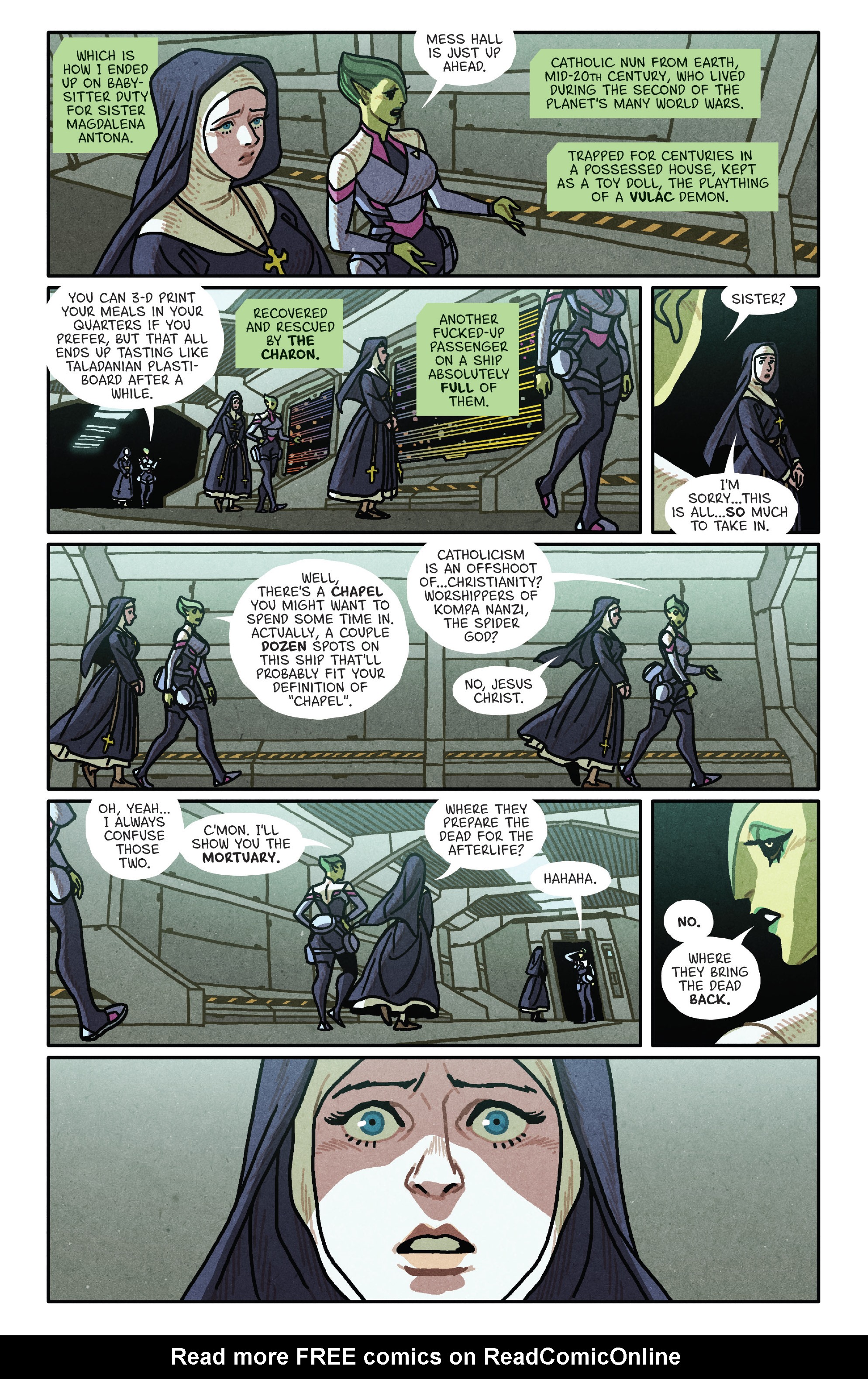 Read online Outer Darkness comic -  Issue #8 - 12