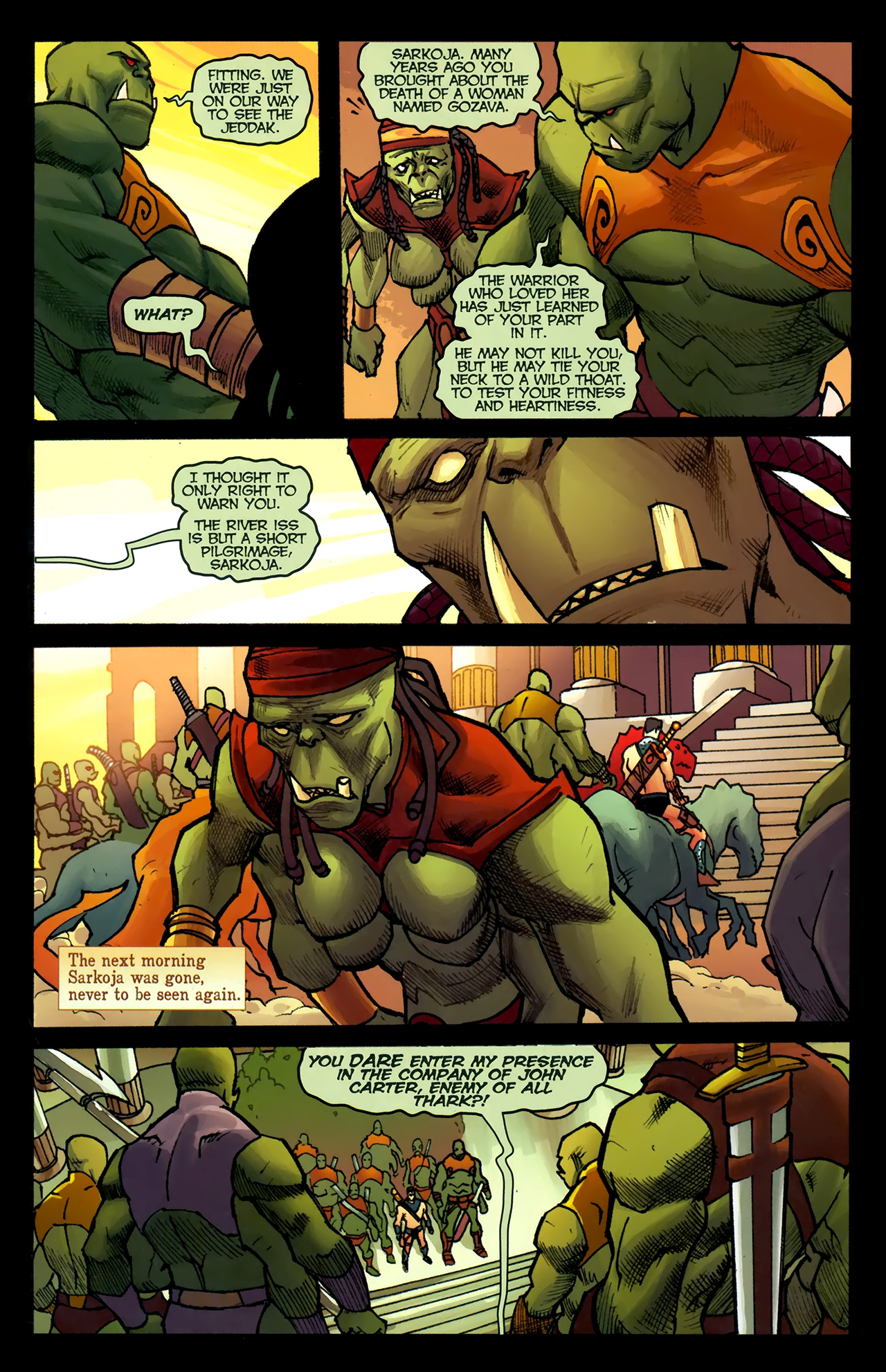 Read online Warlord of Mars comic -  Issue #8 - 21