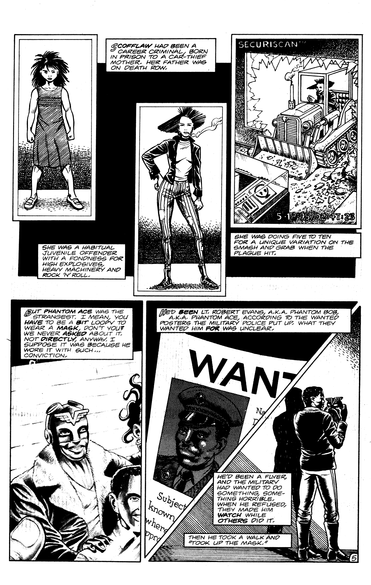 Read online Rovers comic -  Issue #5 - 7