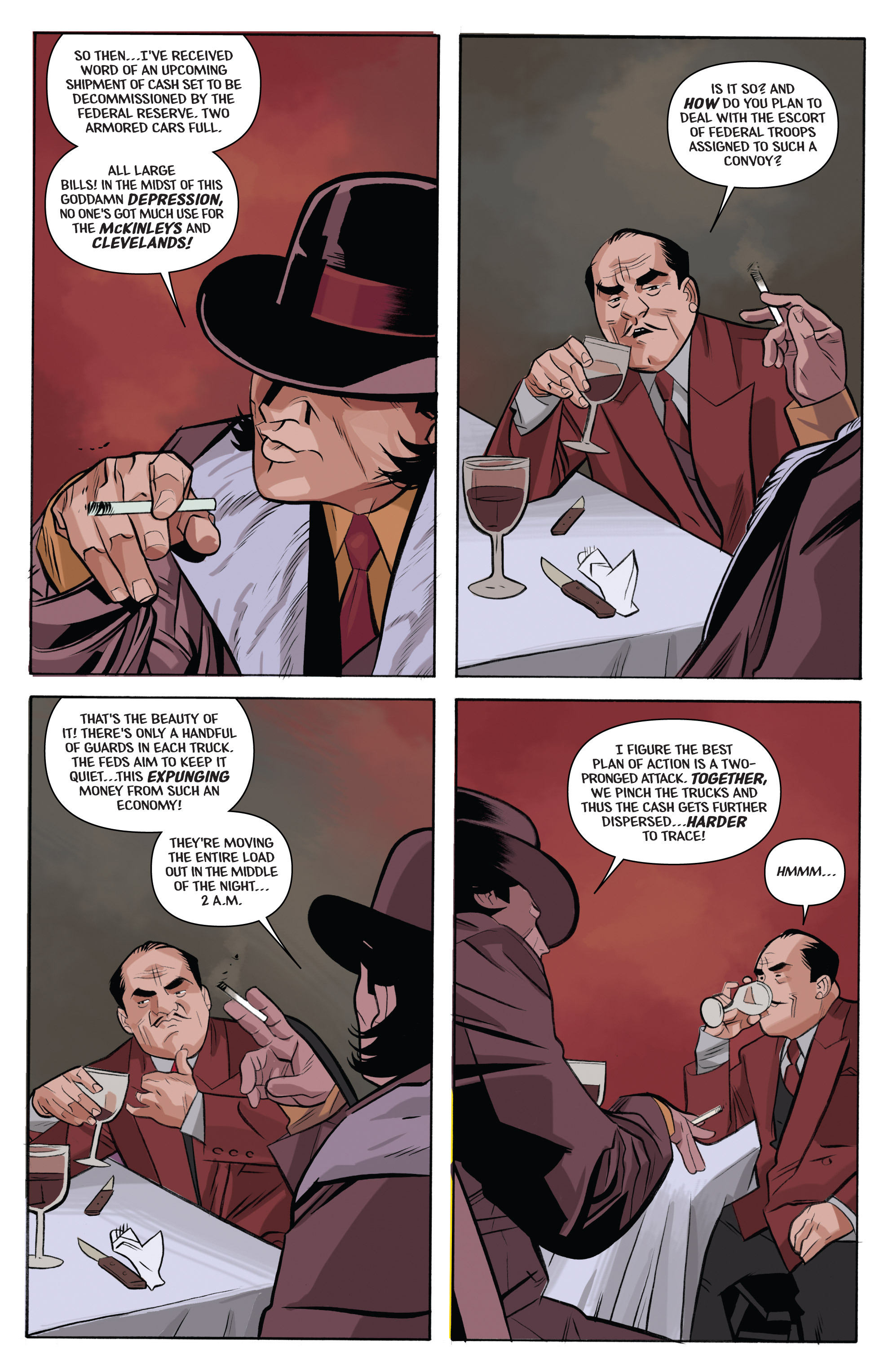 Read online The Shadow: Year One comic -  Issue #5 - 11