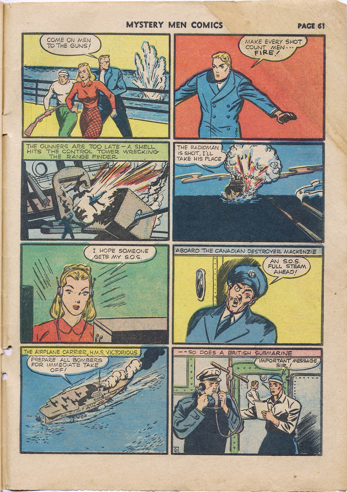 Read online Mystery Men Comics comic -  Issue #22 - 64