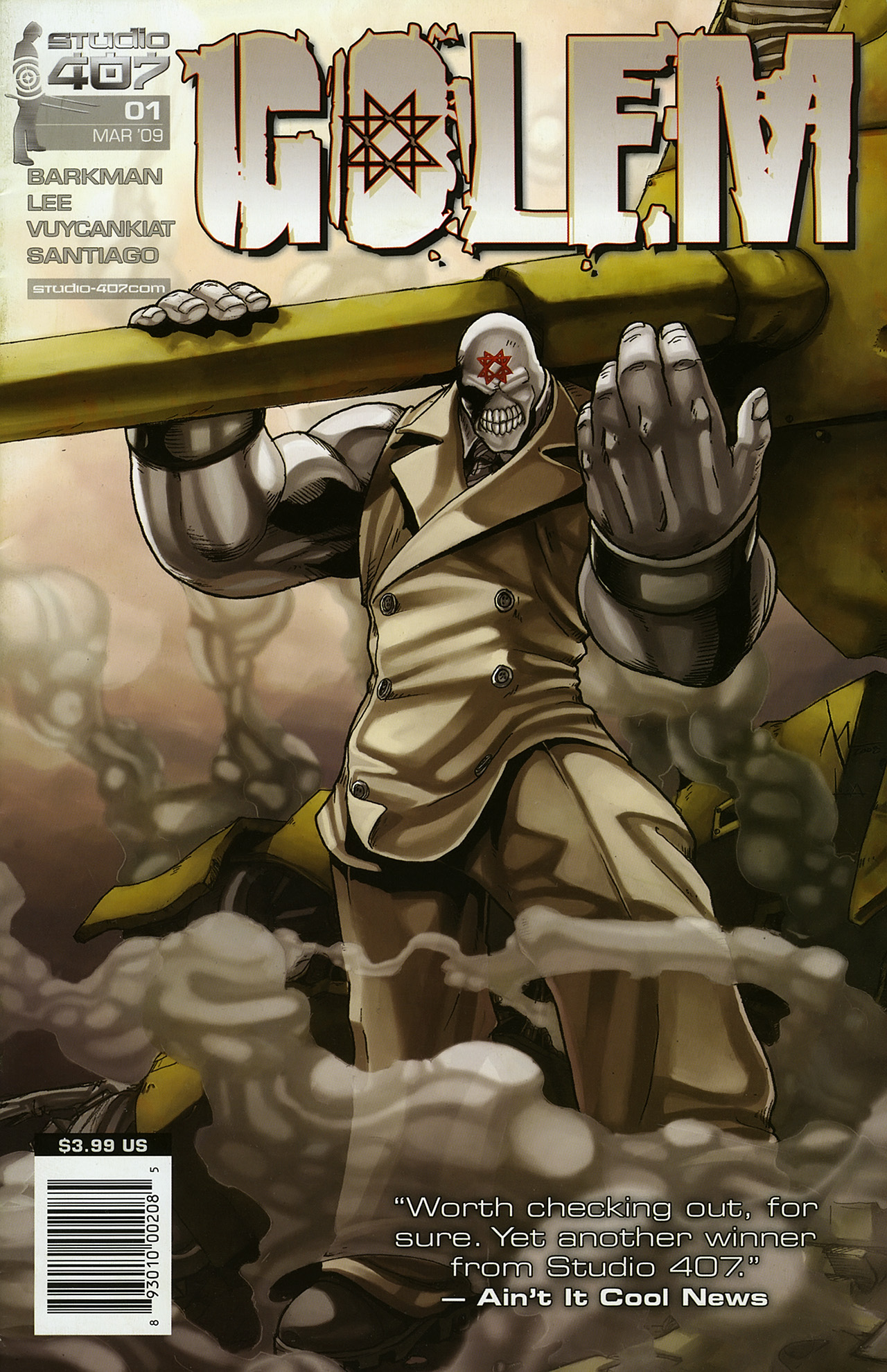 Read online Golem (2009) comic -  Issue # Full - 1
