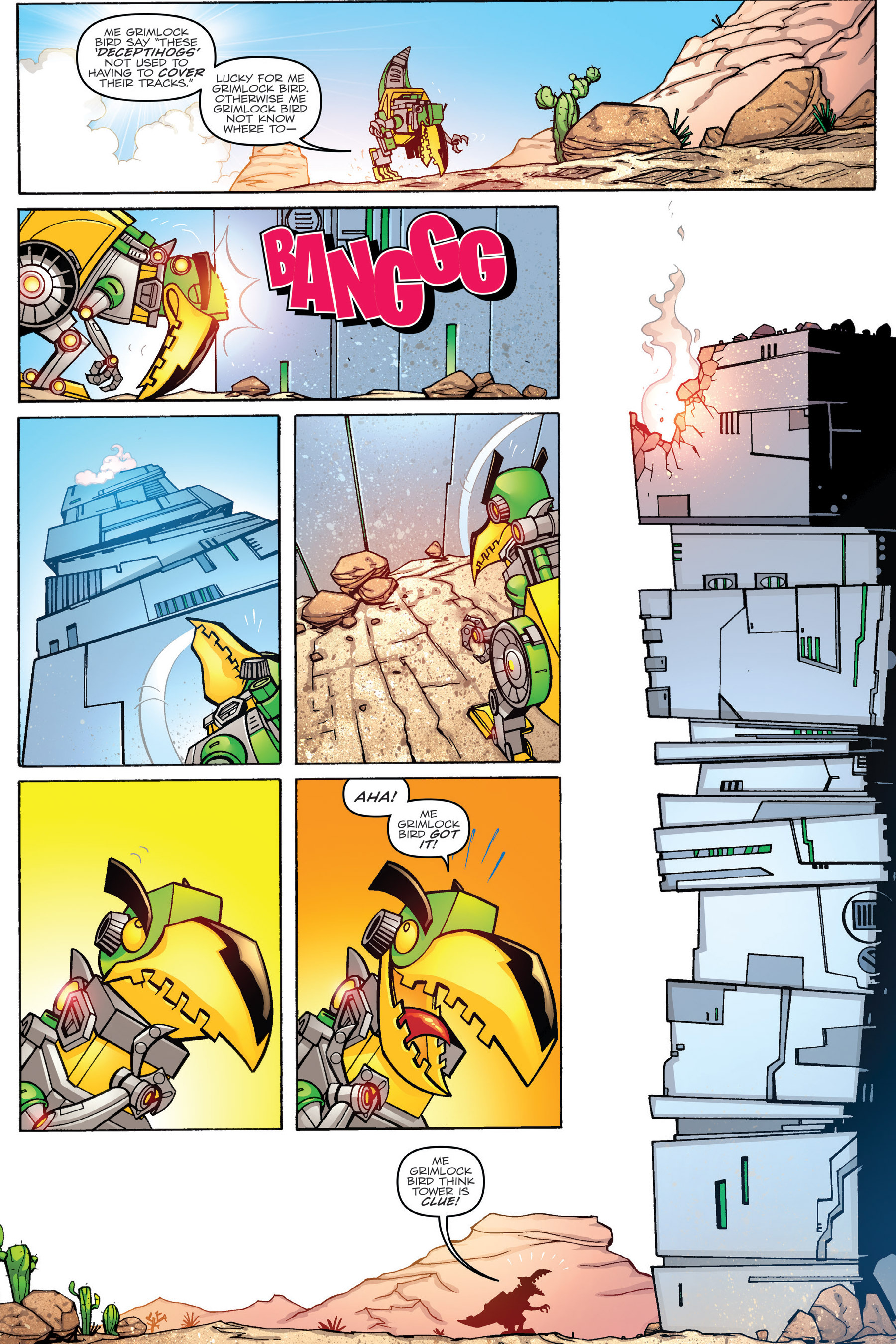 Read online Angry Birds Transformers: Age of Eggstinction comic -  Issue # Full - 37