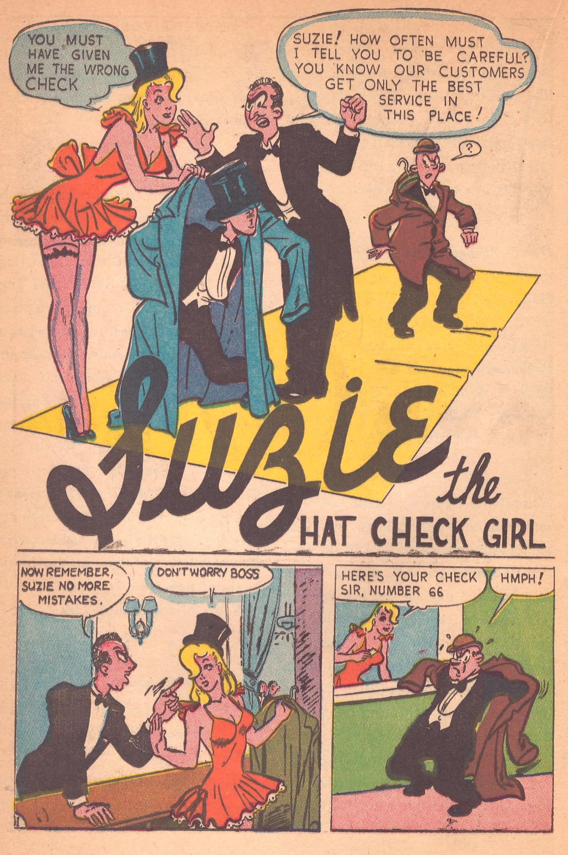 Read online Suzie Comics comic -  Issue #54 - 34