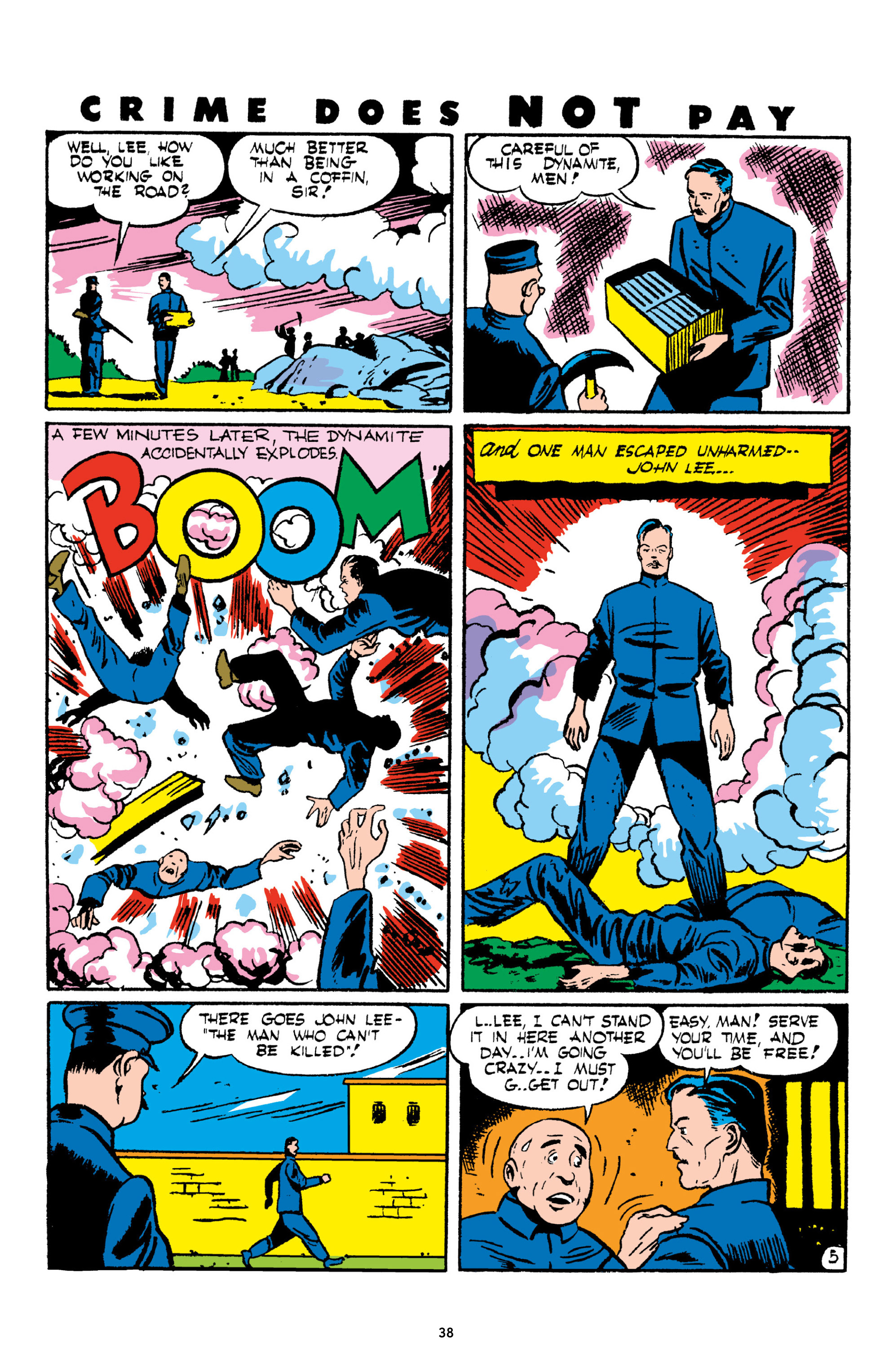 Read online Crime Does Not Pay Archives comic -  Issue # TPB 2 (Part 1) - 38