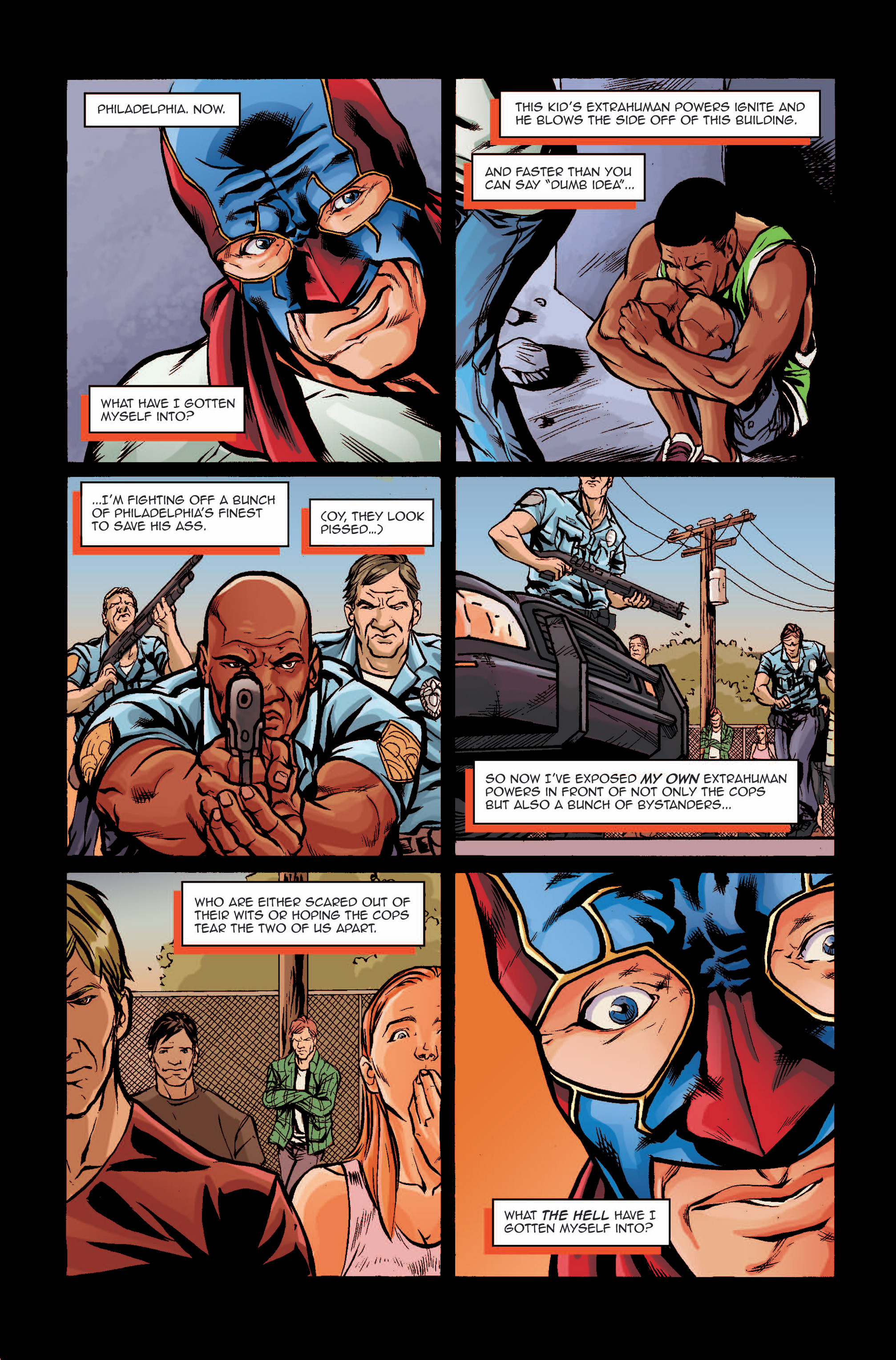Read online The F1rst Hero comic -  Issue #3 - 5