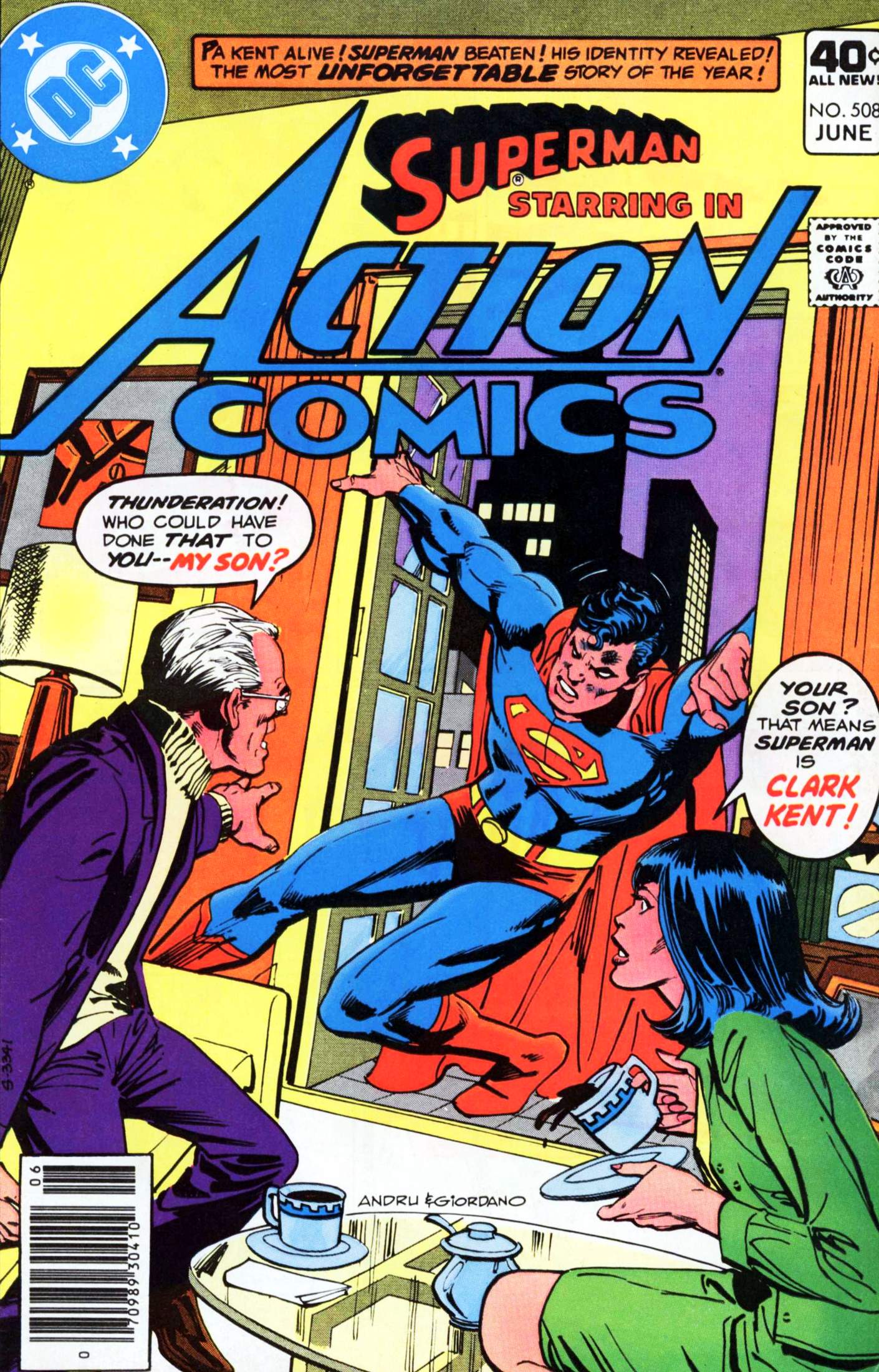 Read online Action Comics (1938) comic -  Issue #508 - 1