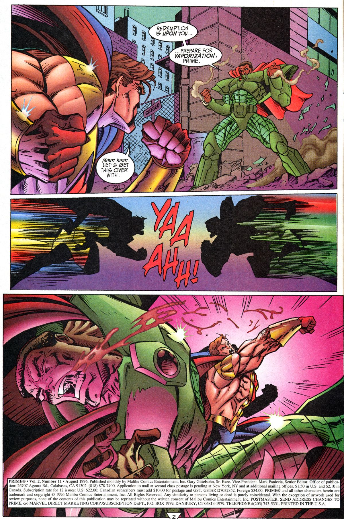 Read online Prime (1995) comic -  Issue #11 - 4