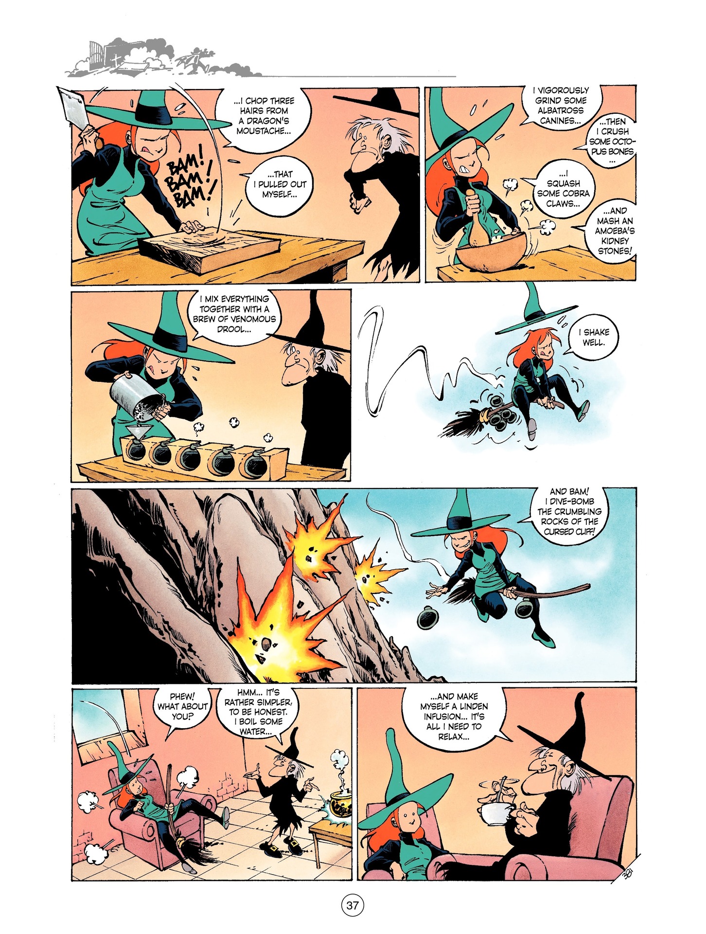 Read online Melusine comic -  Issue #5 - 37
