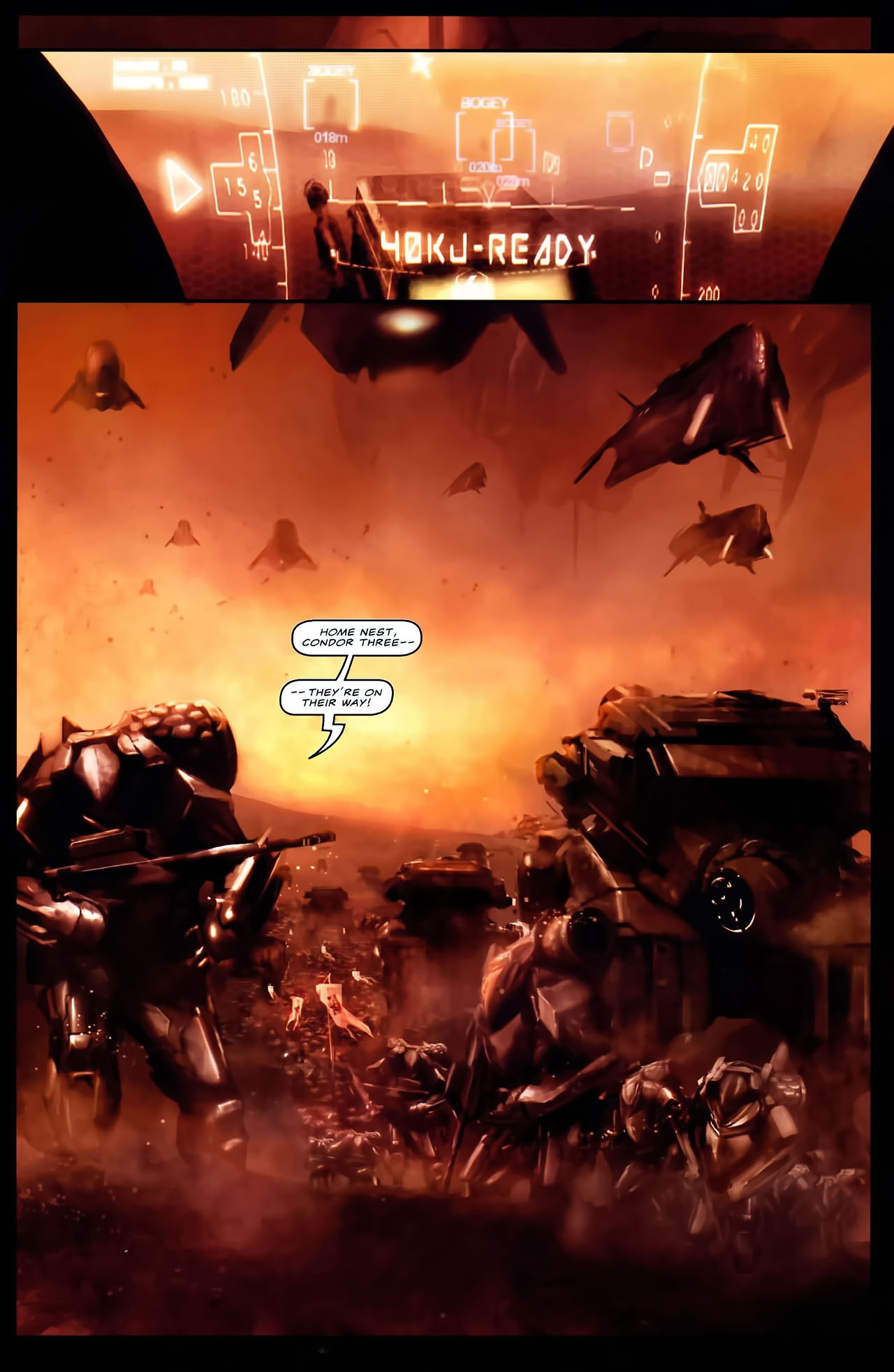 Read online Shrapnel: Aristeia Rising comic -  Issue #5 - 4