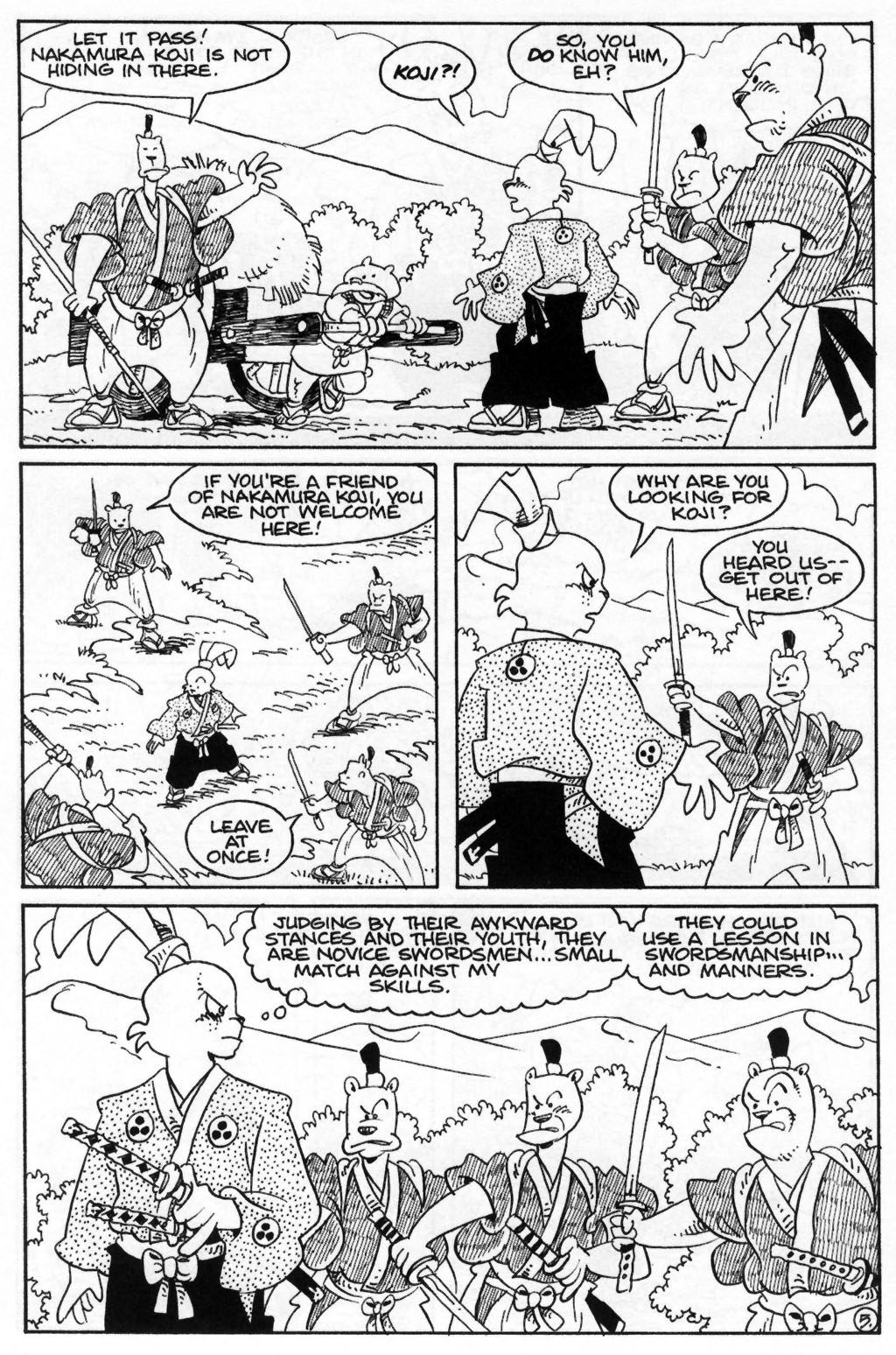 Usagi Yojimbo (1996) Issue #56 #56 - English 7