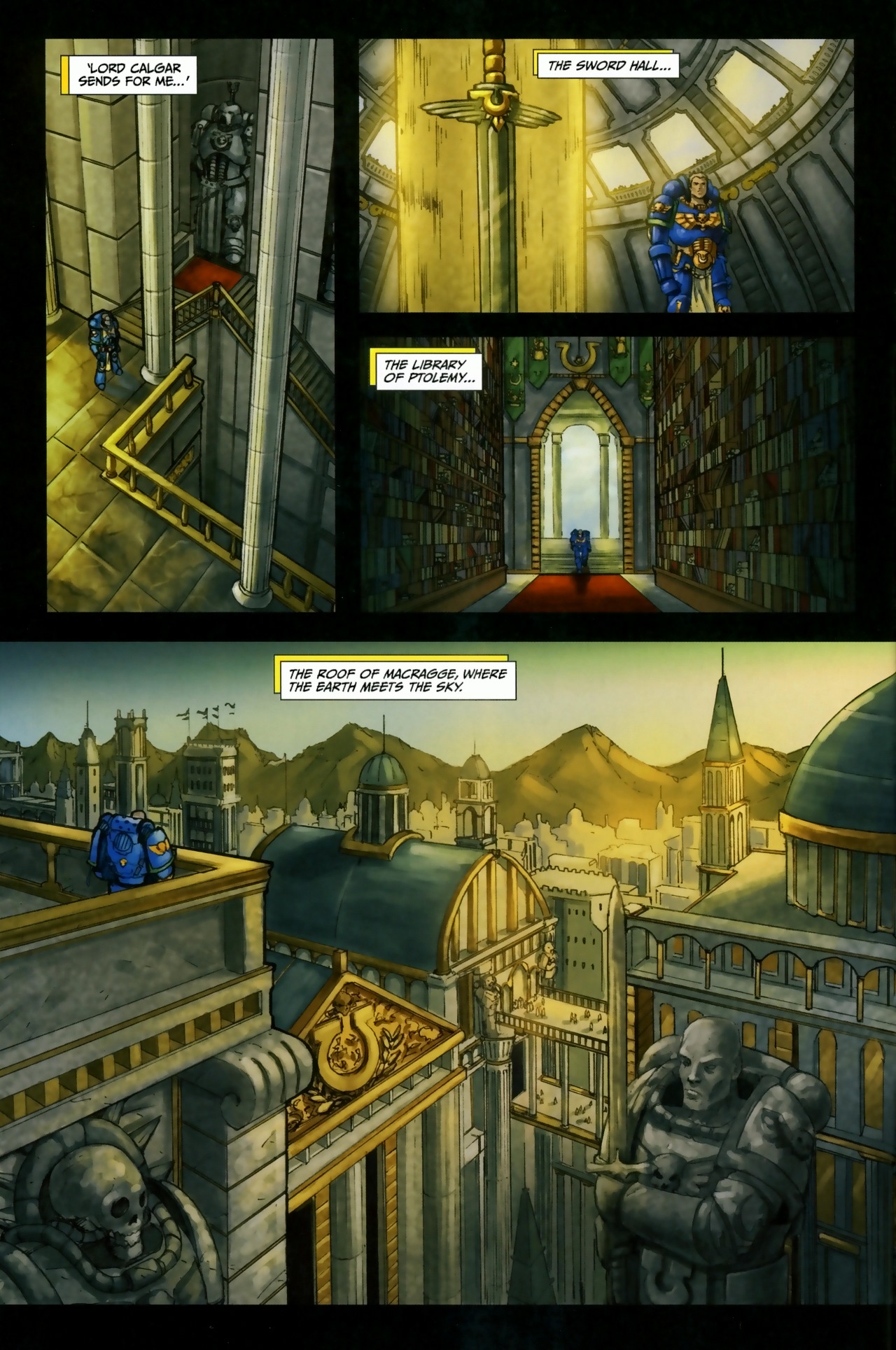 Read online Warhammer 40,000: Defenders of Ultramar comic -  Issue #1 - 9