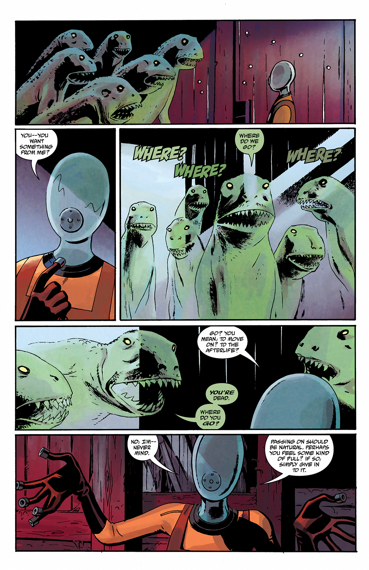 Read online B.P.R.D.: War on Frogs comic -  Issue #4 - 8