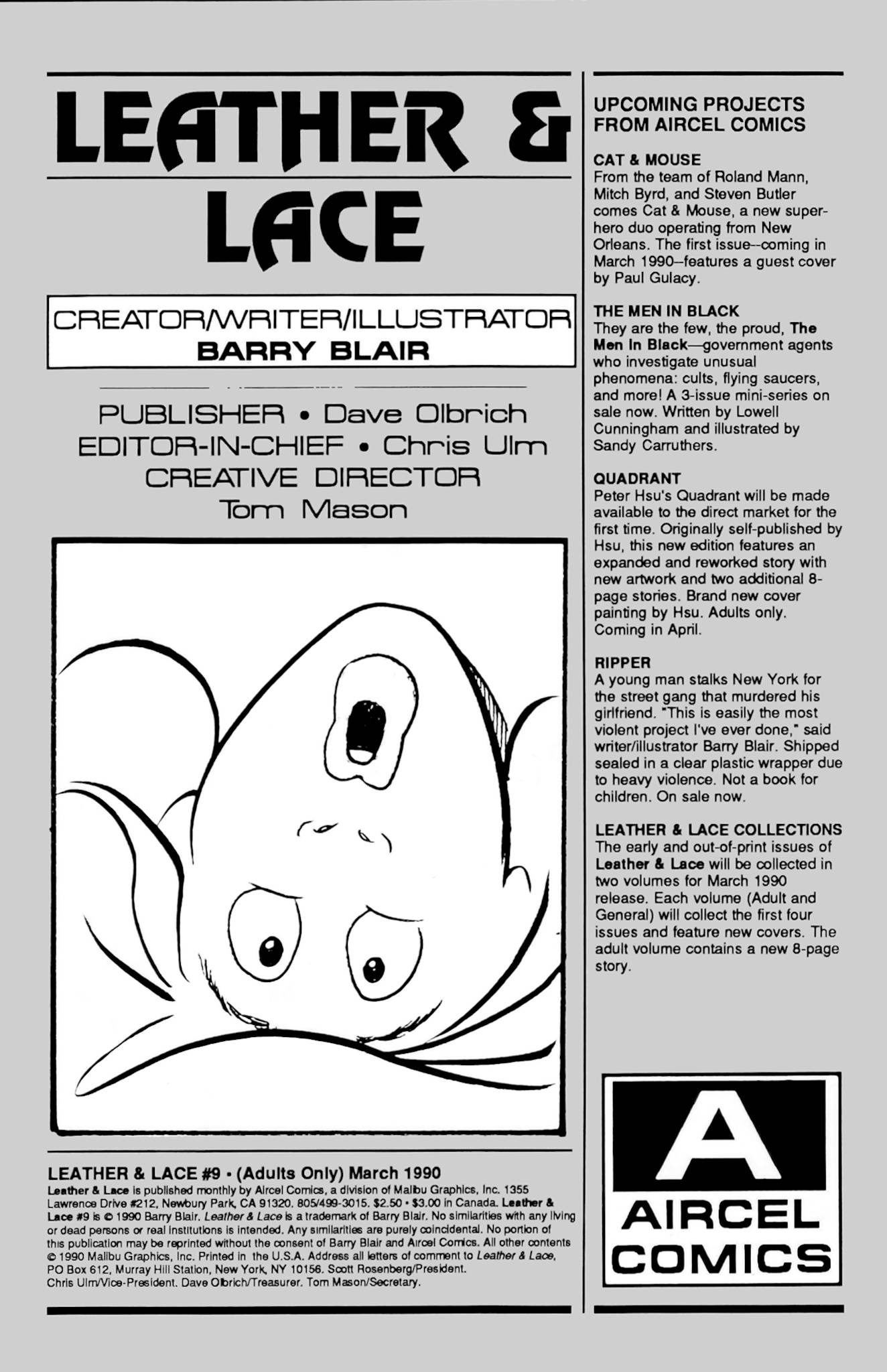 Read online Leather & Lace (1989) comic -  Issue #9 - 2