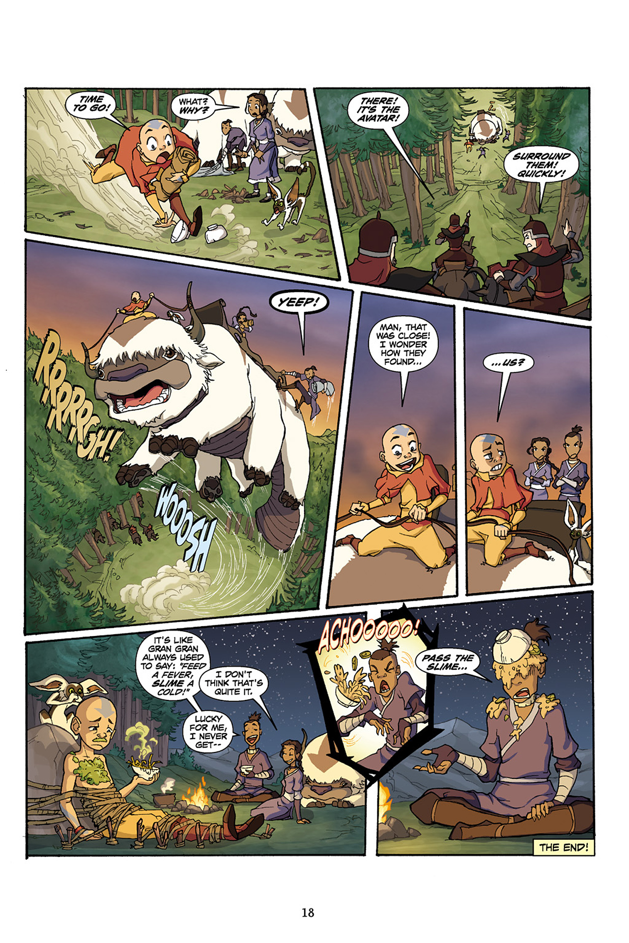 Read online Nickelodeon Avatar: The Last Airbender - The Lost Adventures comic -  Issue # Full - 19