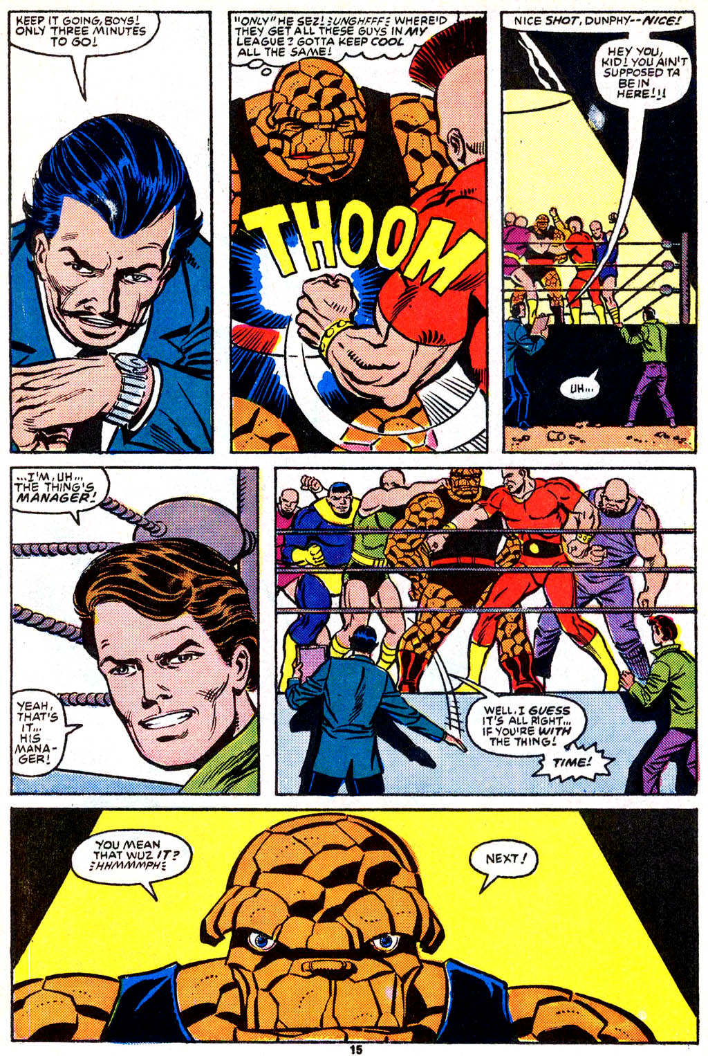 Read online The Thing comic -  Issue #28 - 16