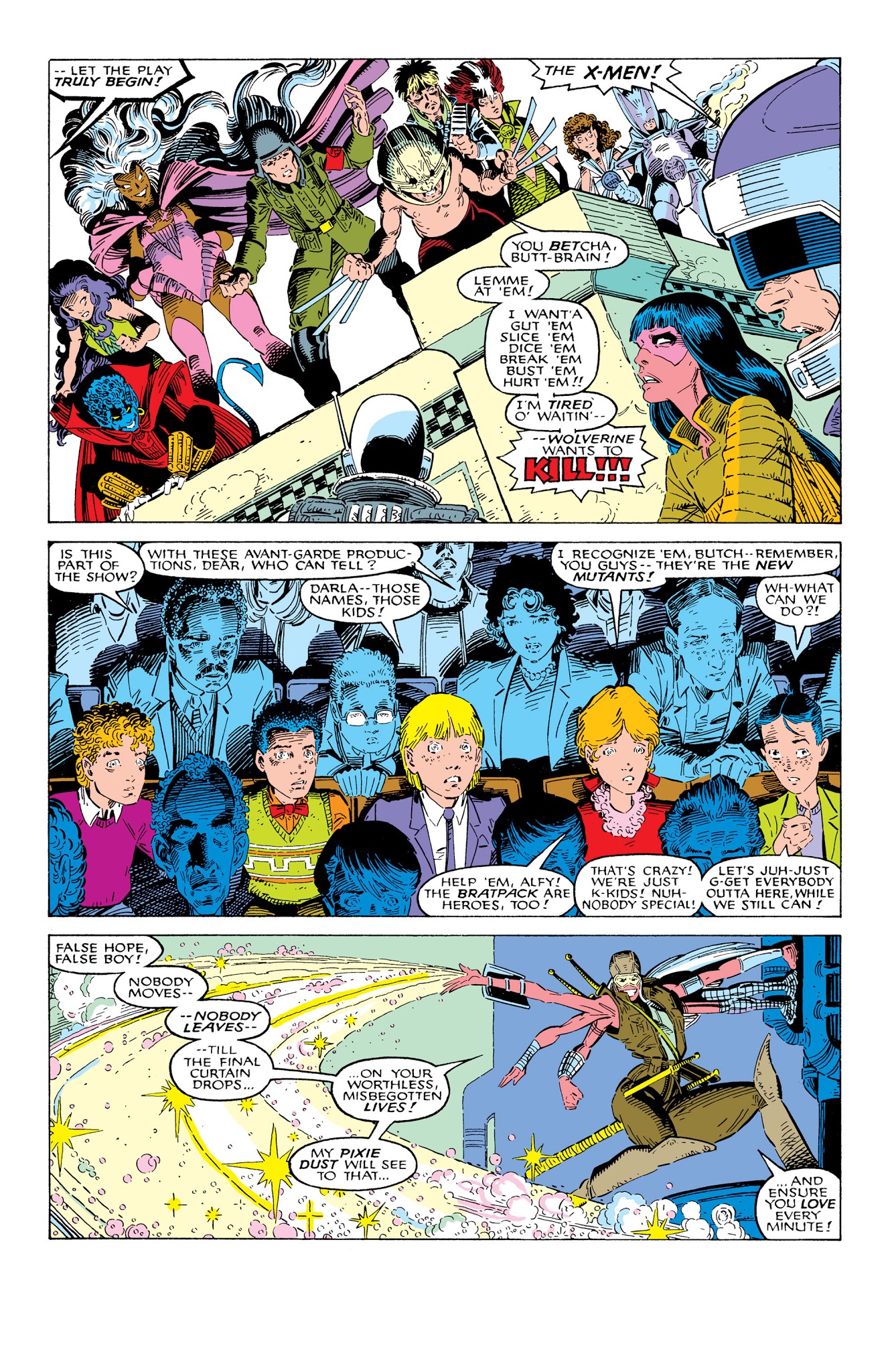 Read online New Mutants Classic comic -  Issue # TPB 6 - 168