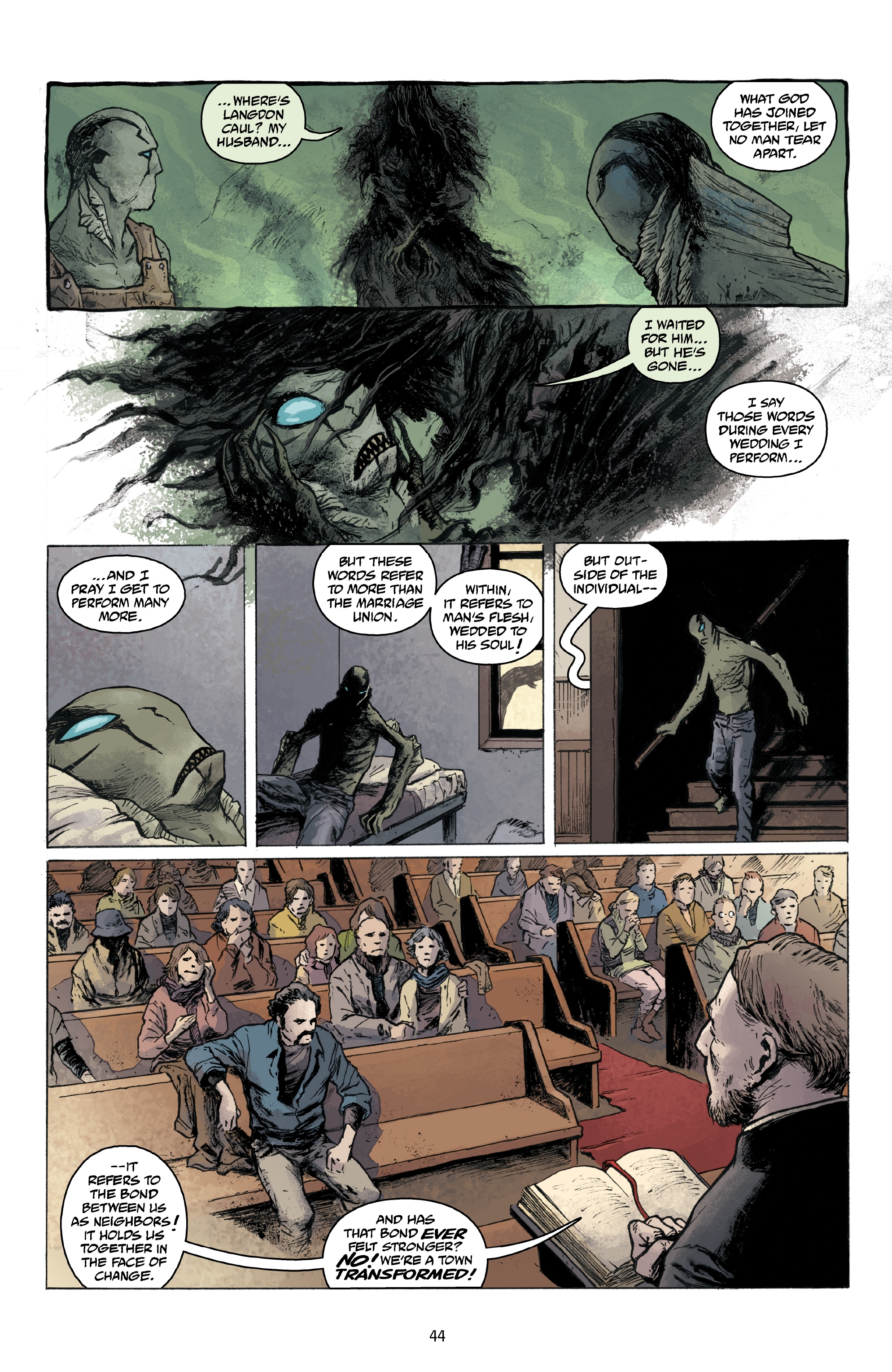 Read online Abe Sapien comic -  Issue # _TPB Dark and Terrible 1 (Part 1) - 45