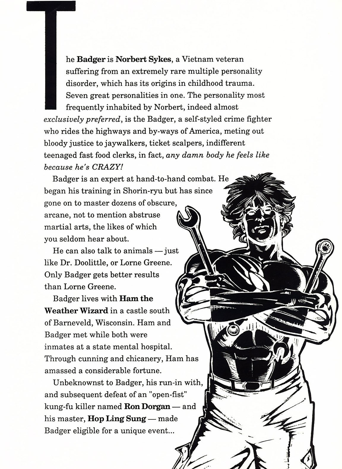 Read online Badger: Hexbreaker comic -  Issue # Full - 4