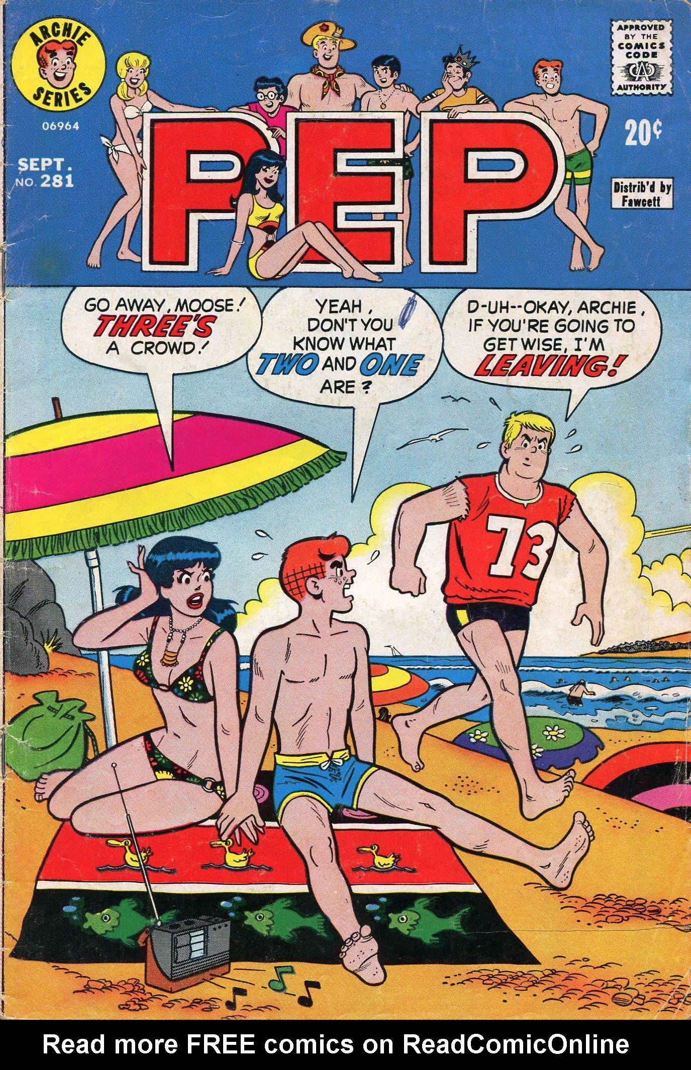Read online Pep Comics comic -  Issue #281 - 1