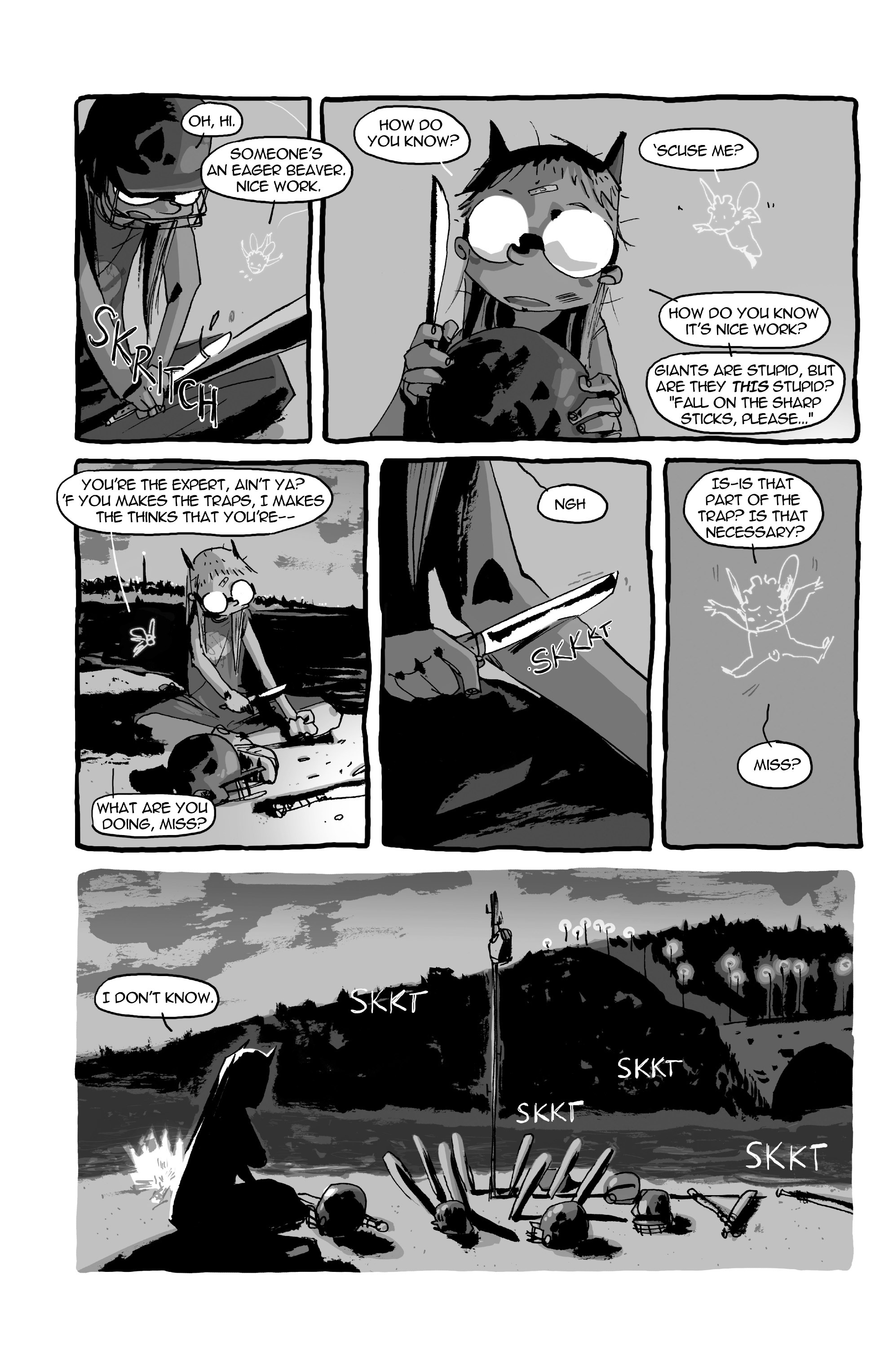 Read online I Kill Giants comic -  Issue #4 - 6